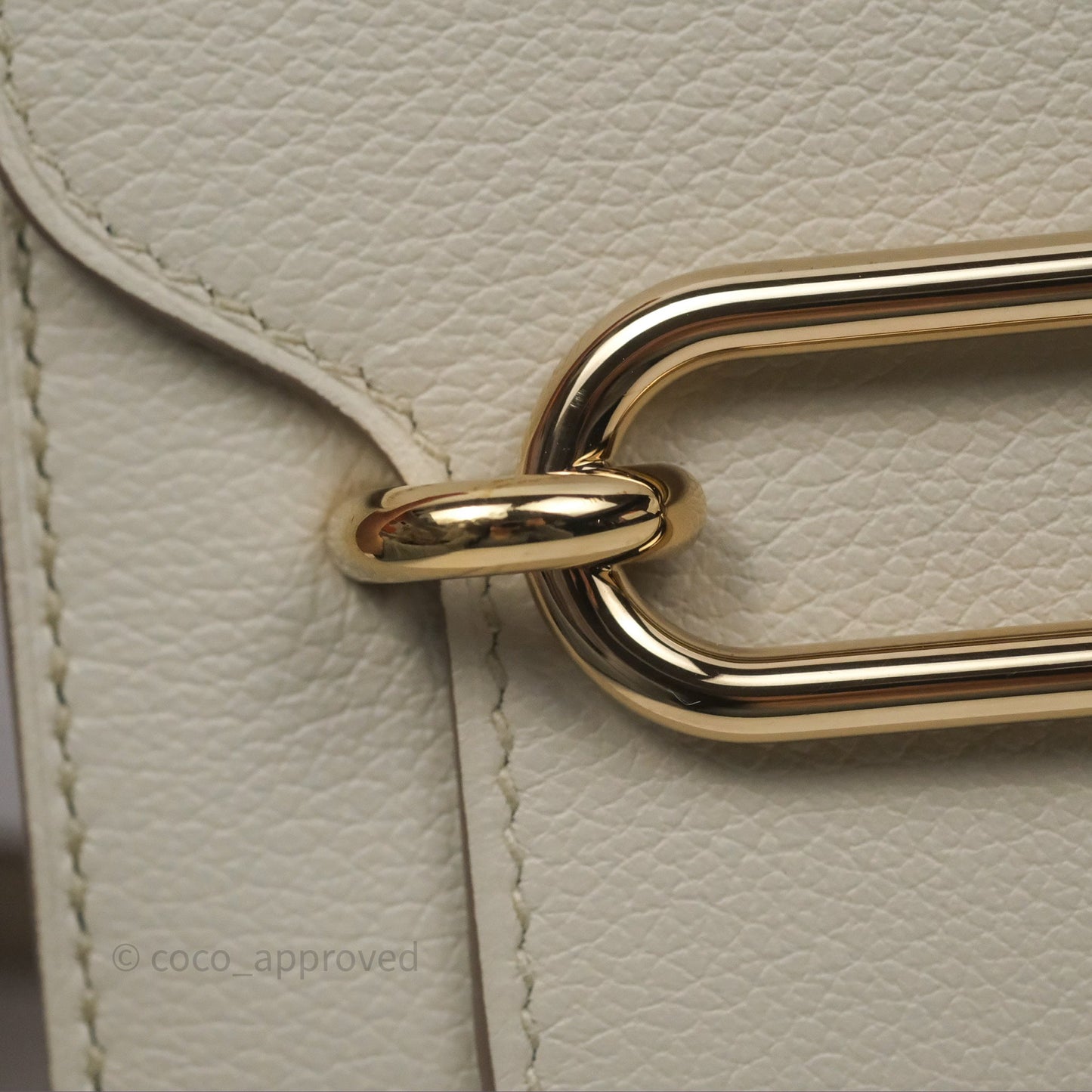 Hermès Roulis Mini 18 Beton 8L Evercolor Permabrass Hardware