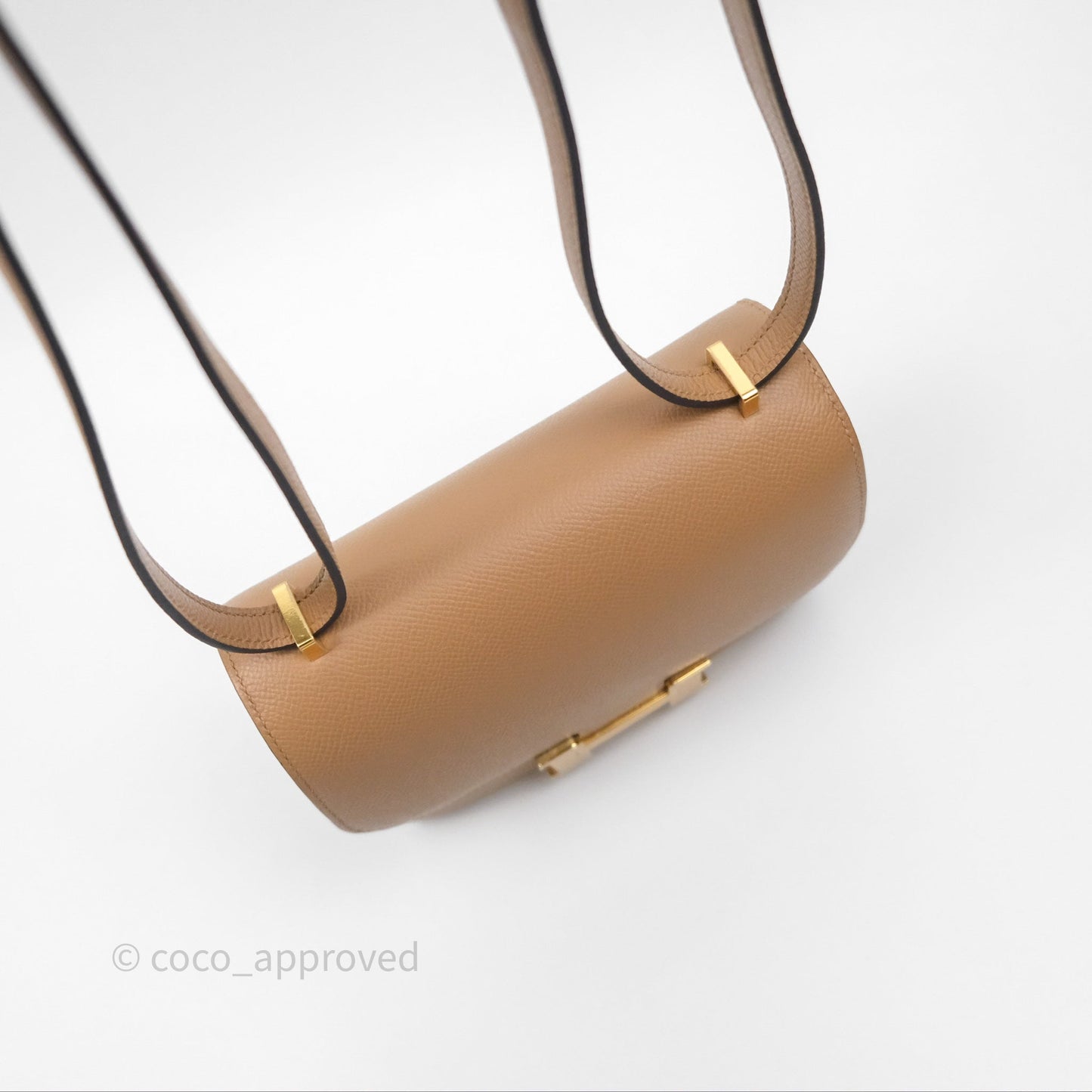 Hermès Constance Mini 18cm Chai 0M Epsom Gold Hardware