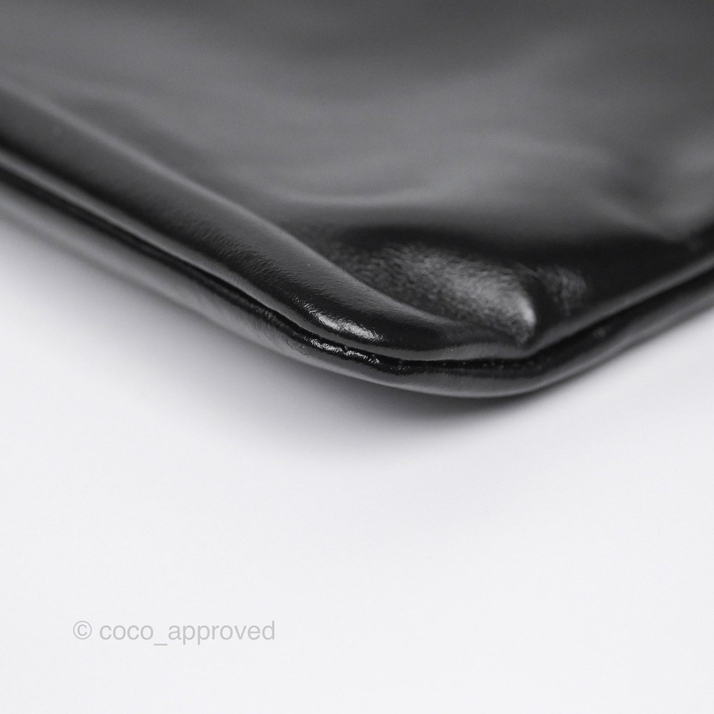 Chanel 22 Small Quilted So Black Shiny Crumpled Calfskin