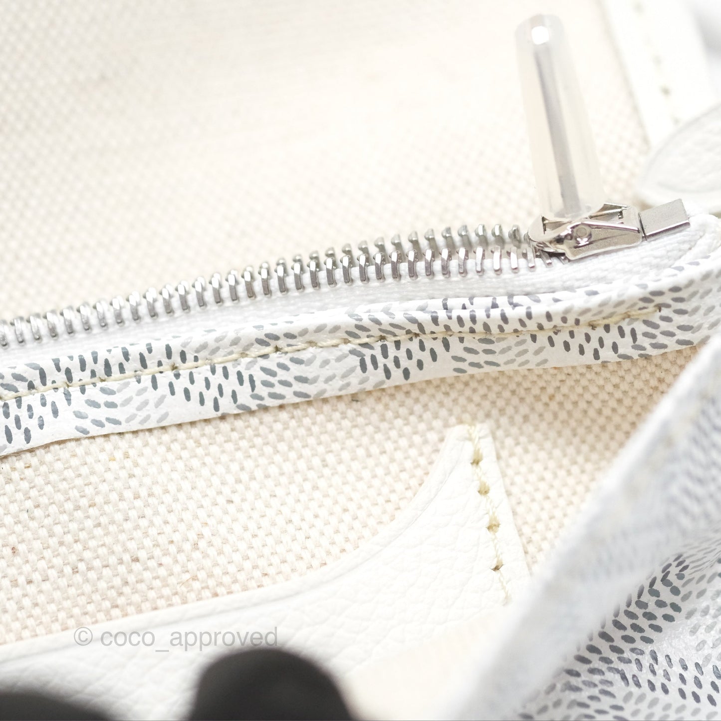 Goyard Plumet Pocket Wallet White