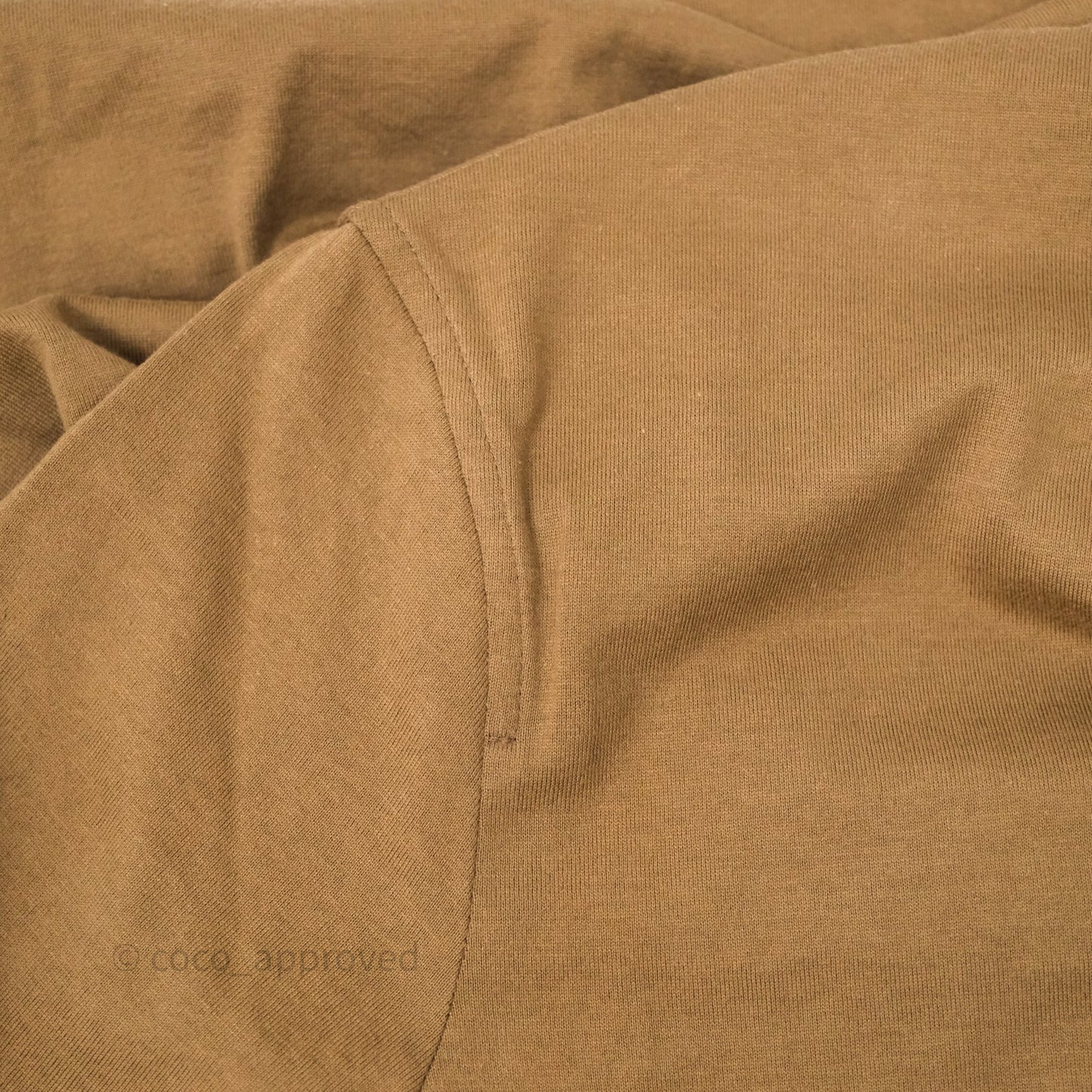Hermès La Promenade du Matin T-shirt Khaki Size 36