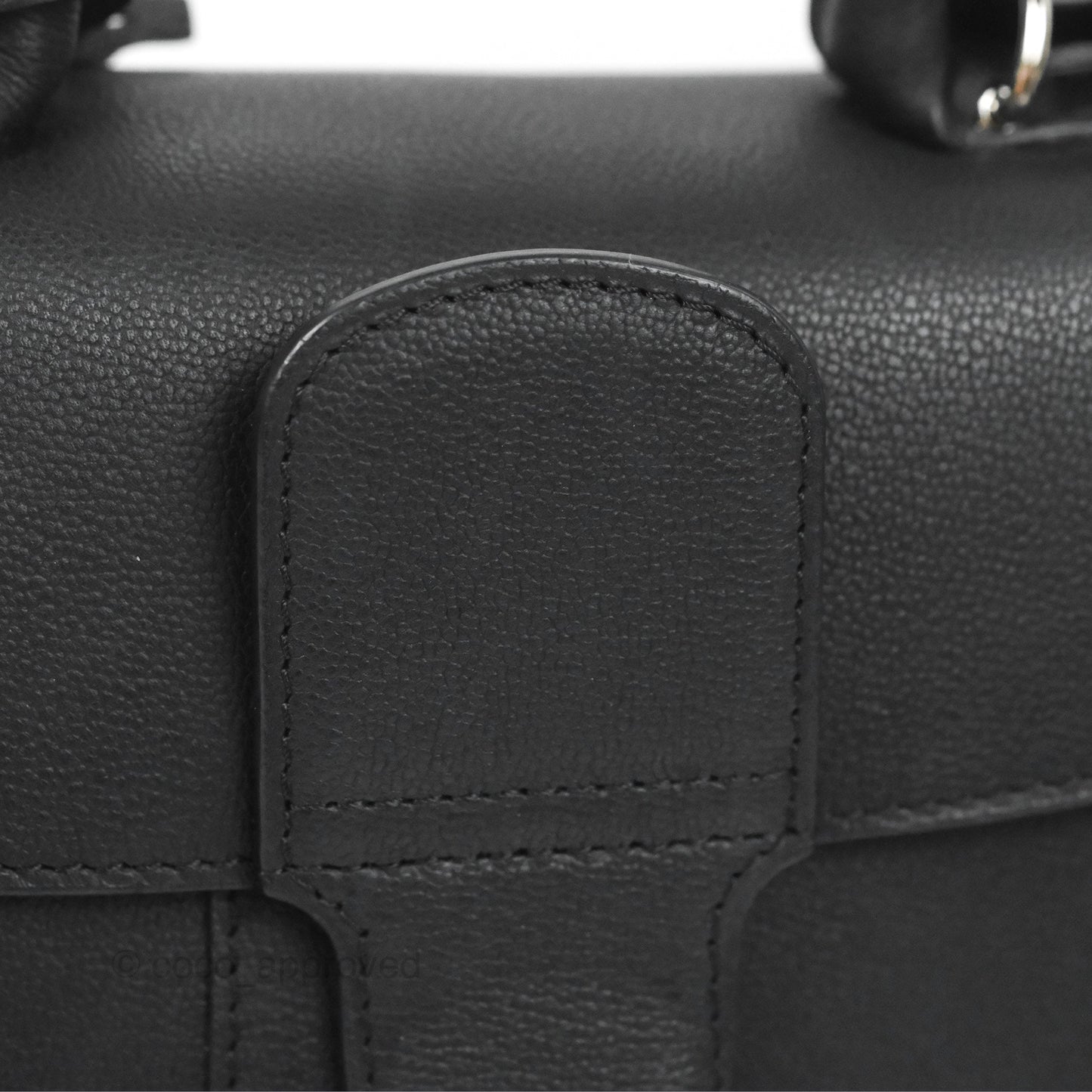 Delvaux Mini Brillant Bag Vegetal Rodeo Black Calf Silver Hardware