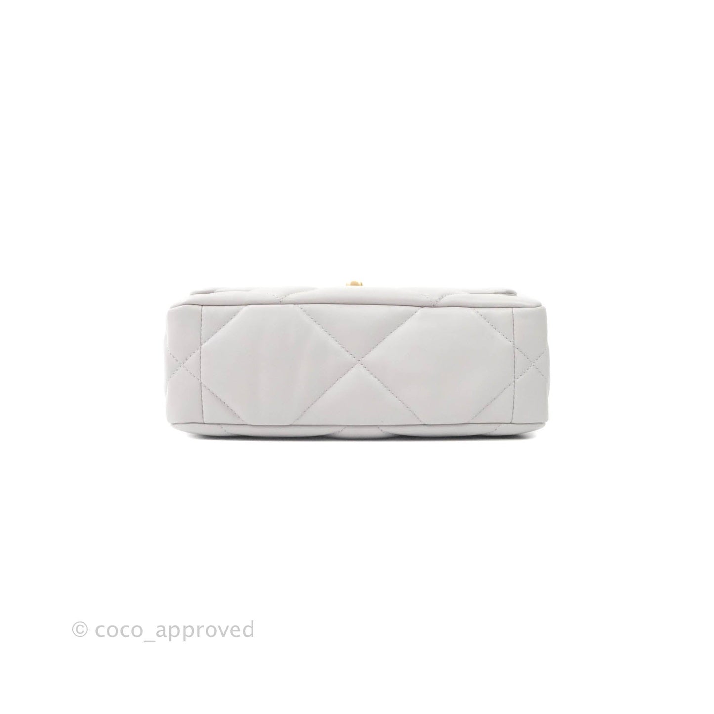Chanel 19 Small Grey Mixed Hardware 21A