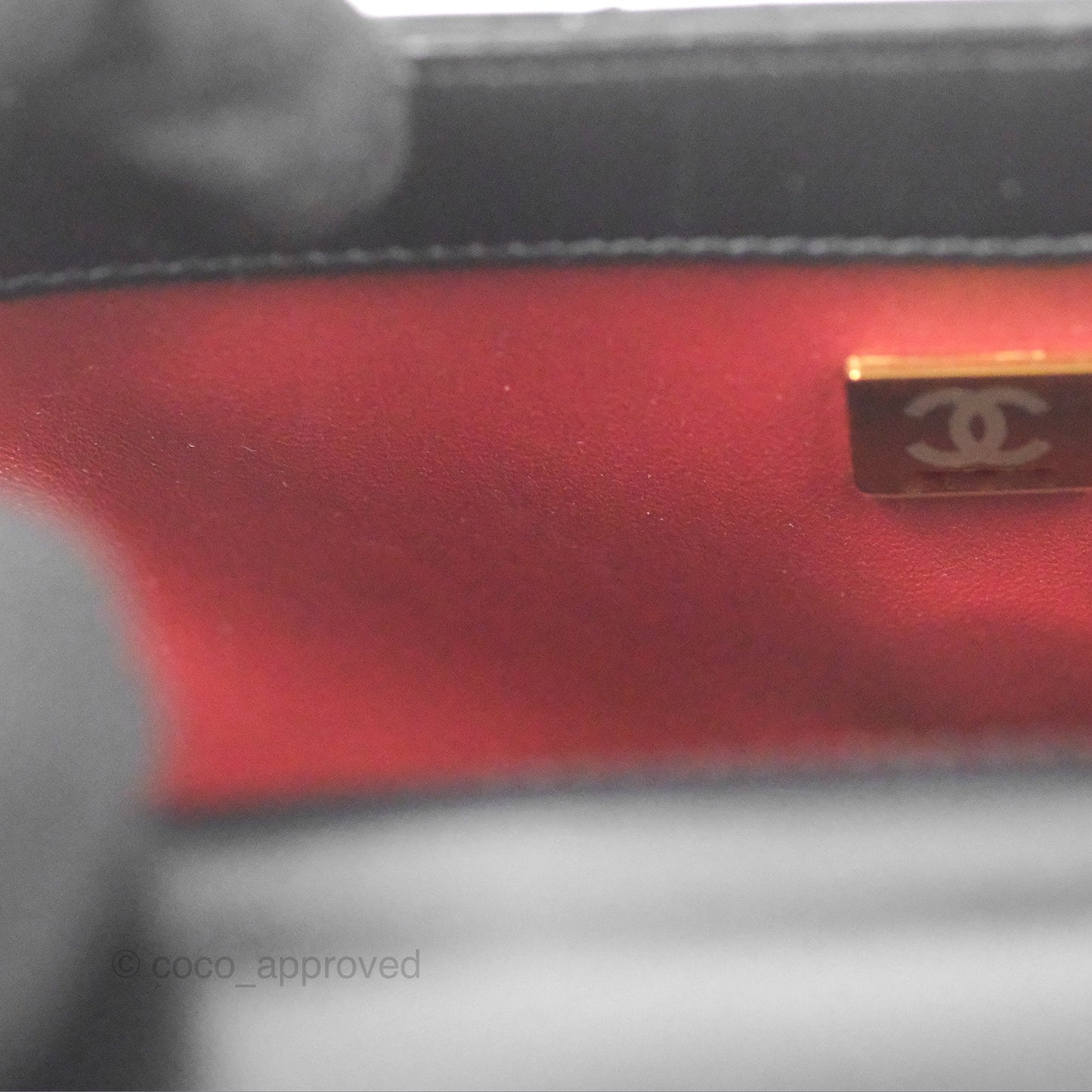 Chanel Quilted Mini Perfect Fit Adjustable Black Calfskin Aged Gold Hardware