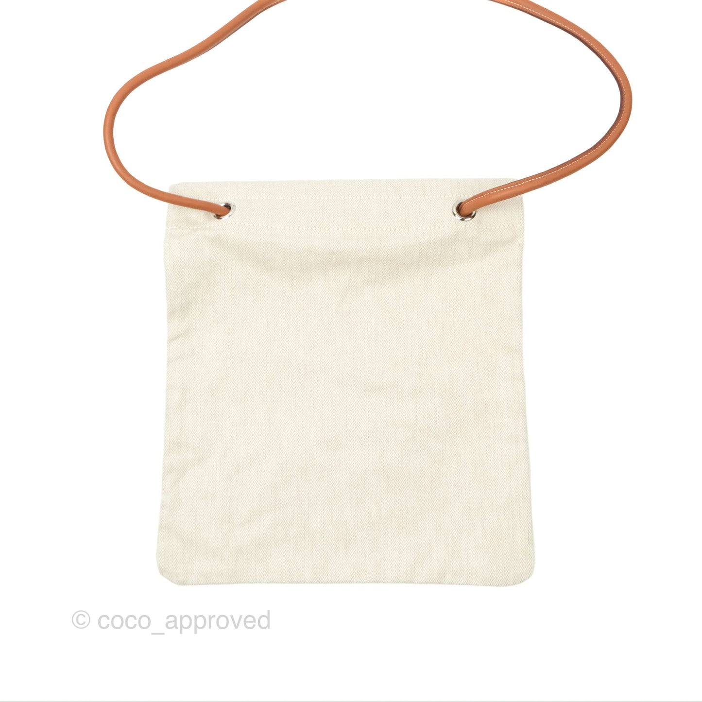 Hermès Aline Canvas Tote Bag