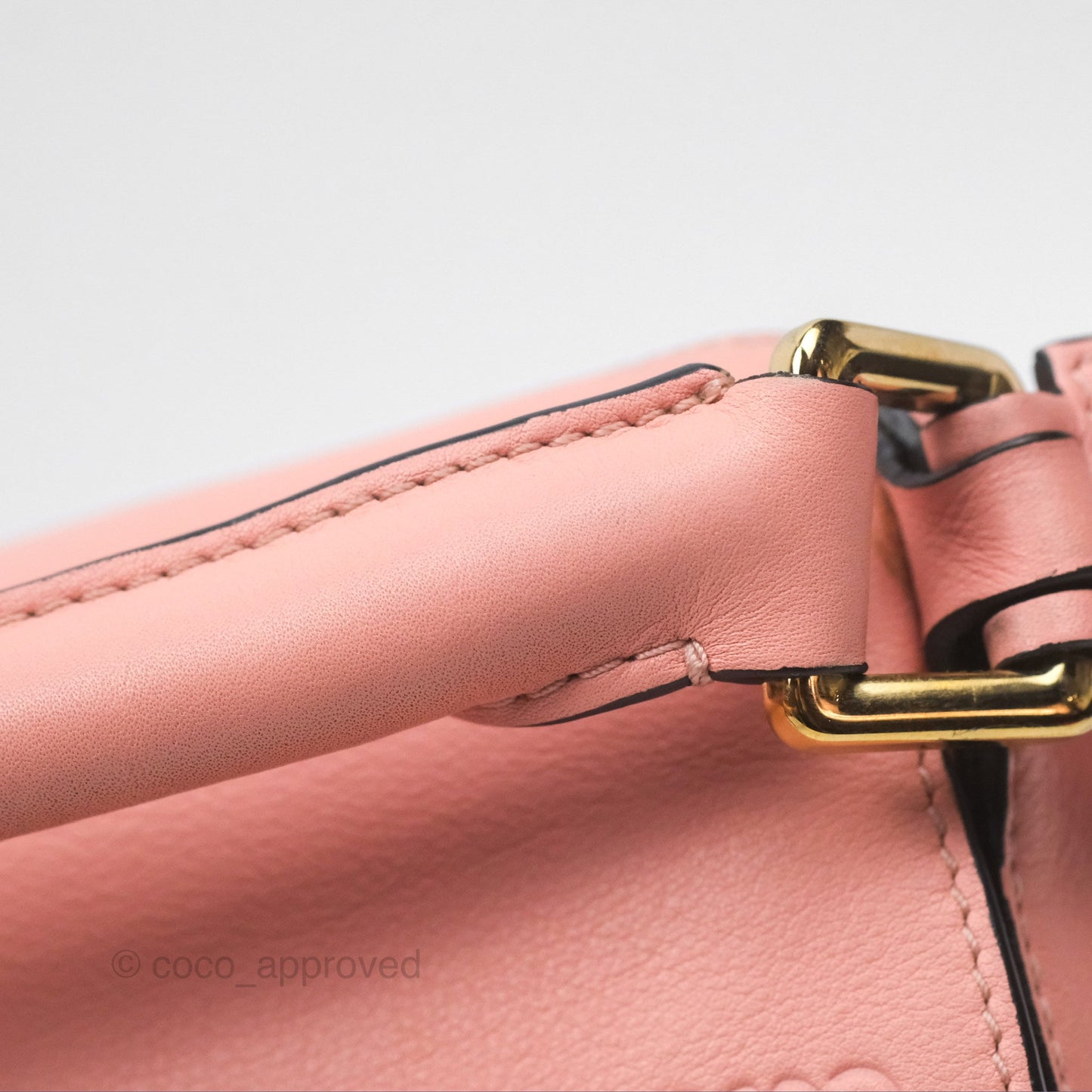 Loewe Small Puzzle Bag Pink Calfskin