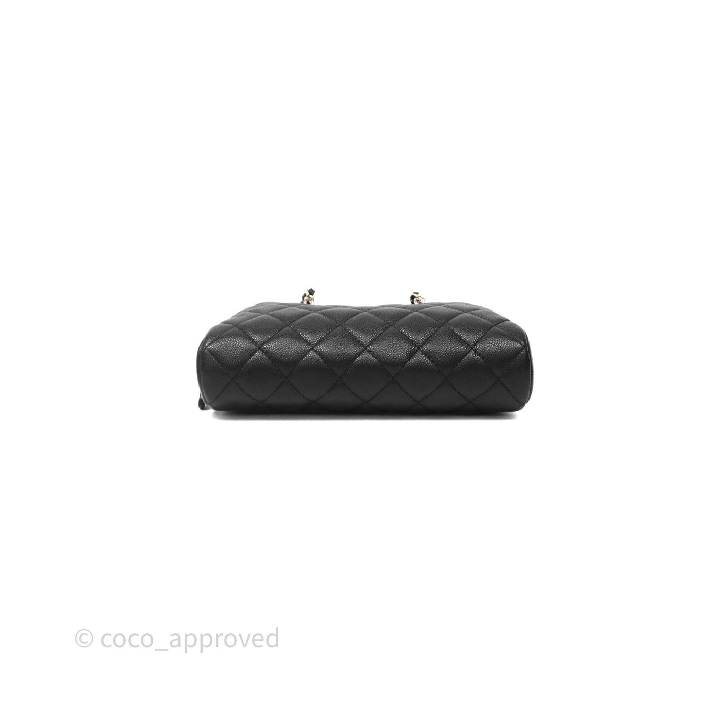 Chanel Clutch with Chain Caviar Black Gold Hardware