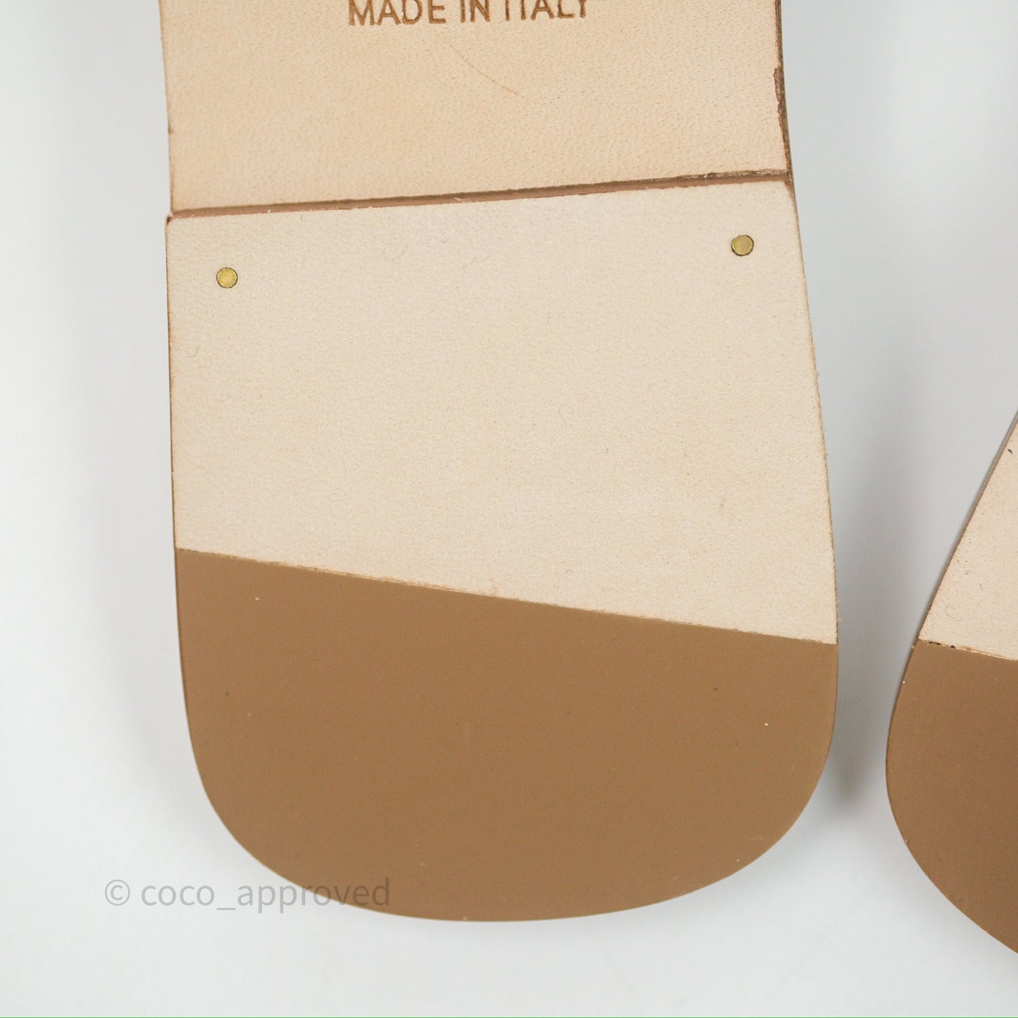 Hermès Oran Sandals in White Size 36.5
