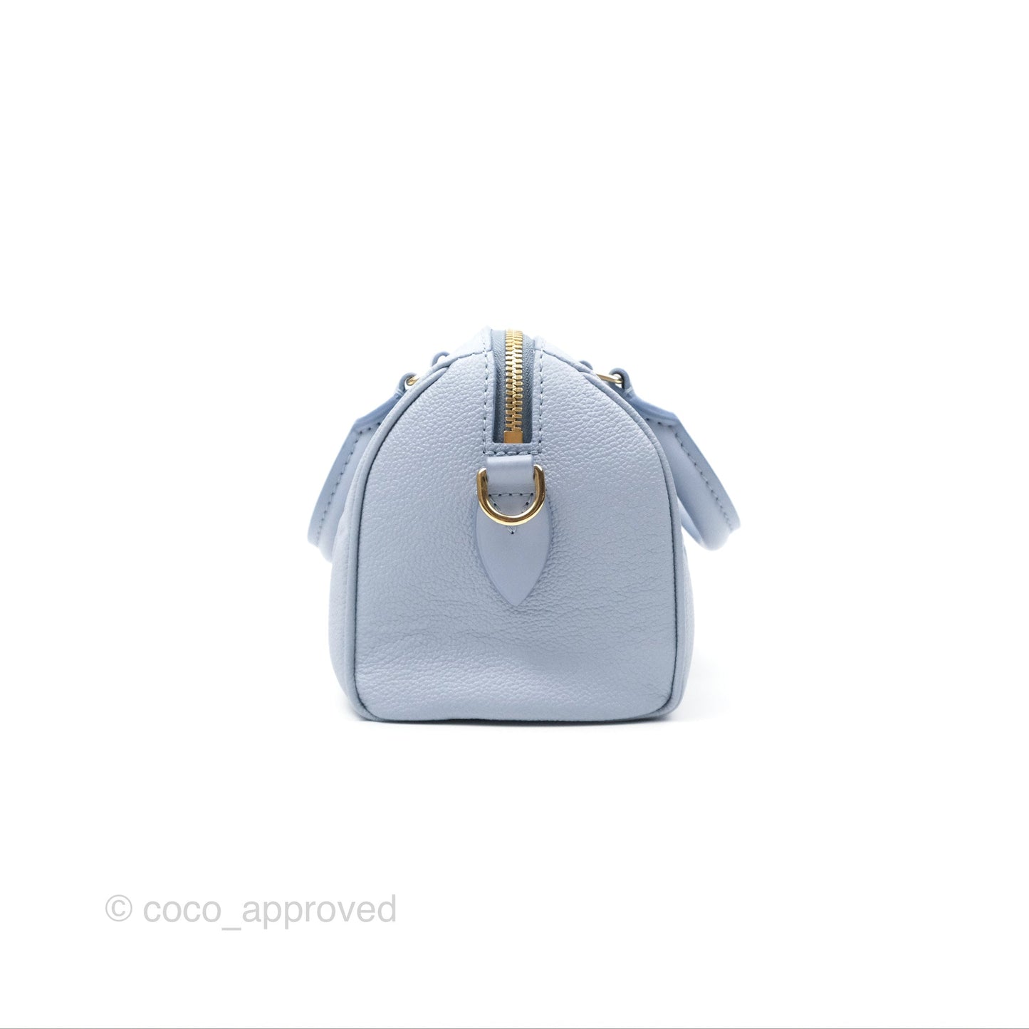 Louis Vuitton Speedy Bandoulière 20 Monogram Empreinte Leather Blue Hour