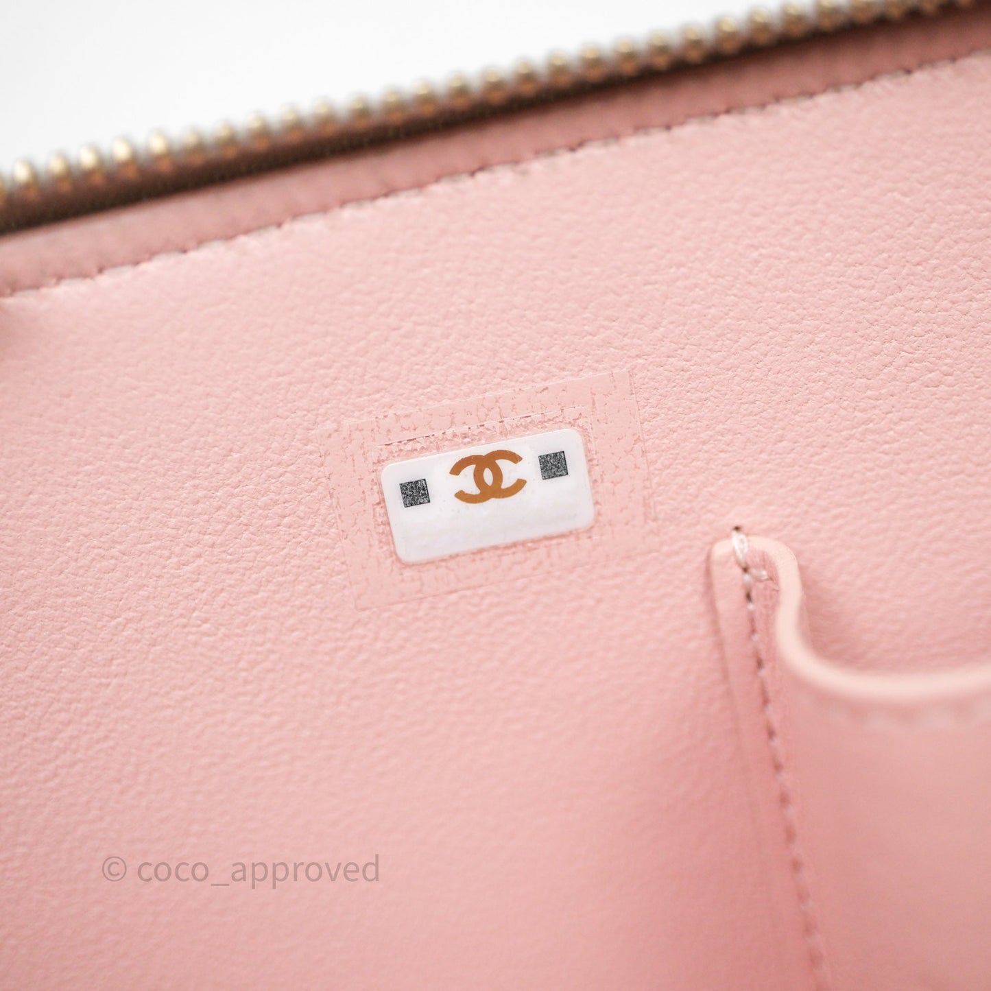 Chanel Mini Top Handle Camera Case Grey Shiny Calfskin Gold Hardware 22B