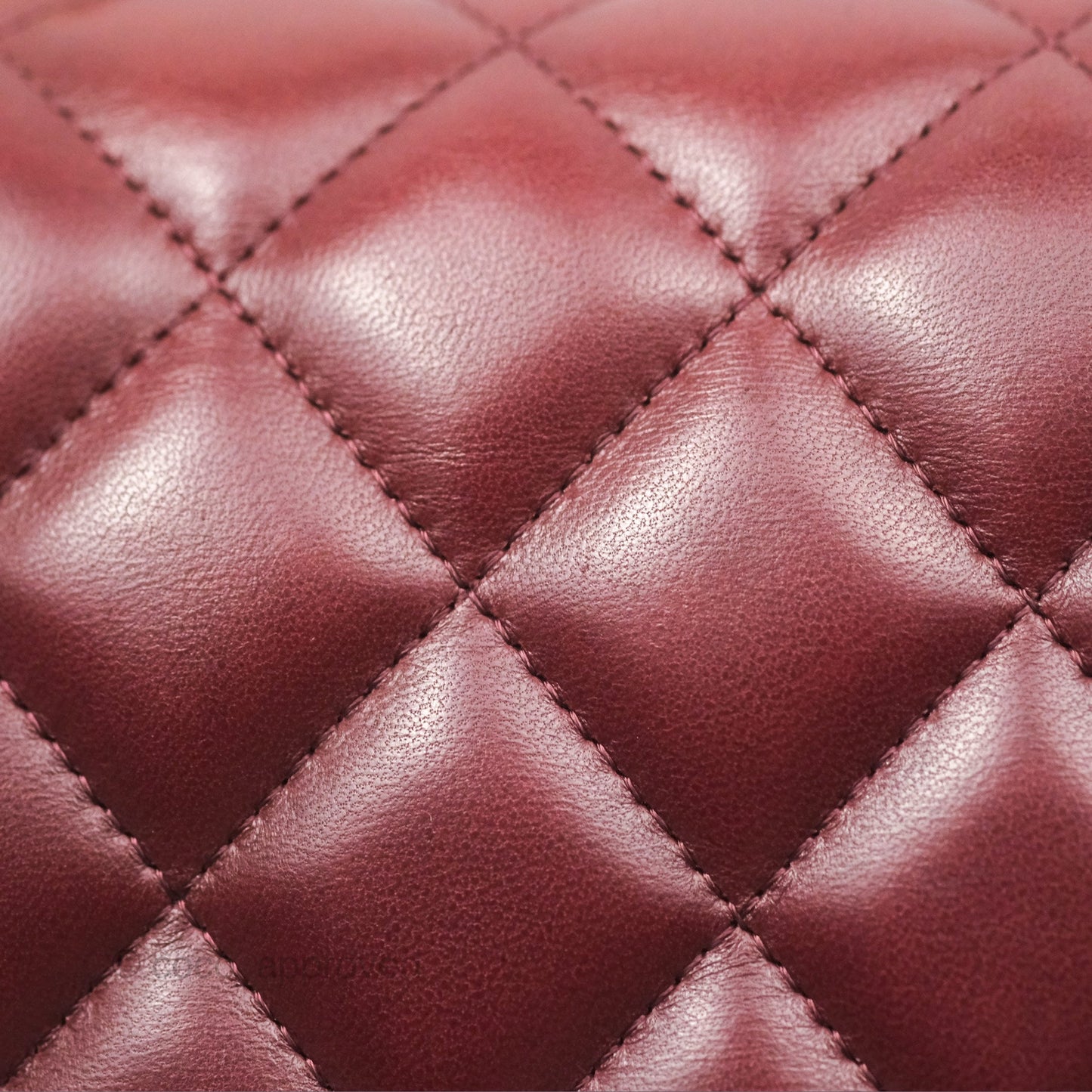 Chanel Jumbo Double Flap Burgundy Lambskin Gold Hardware