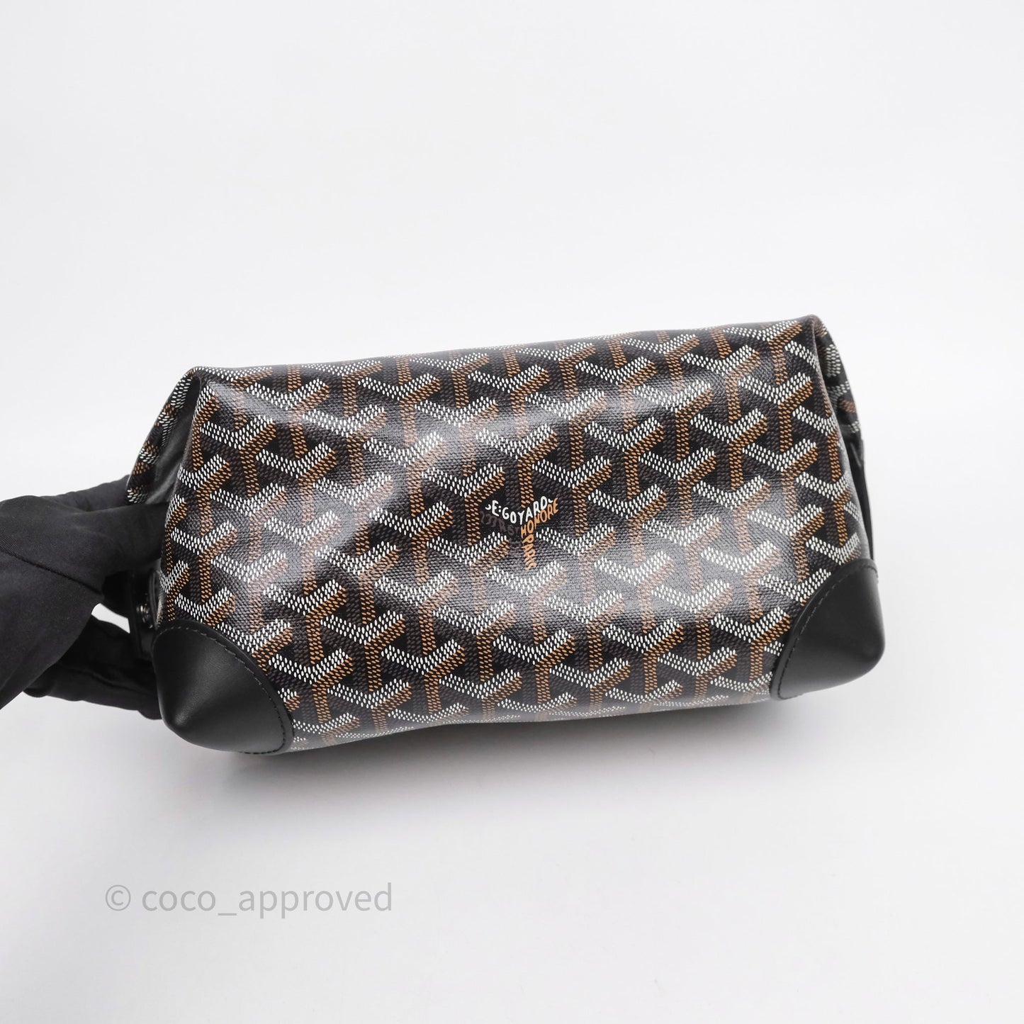 Goyard Bowling 25 Toiletry Black