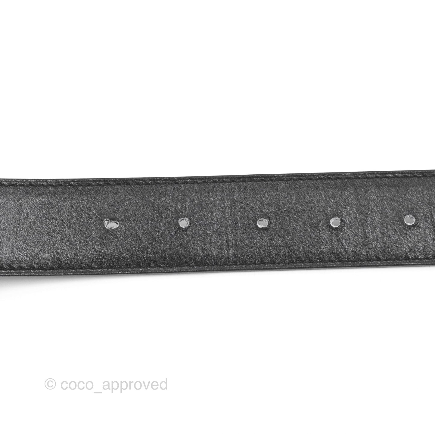 Hermès H Belt Buckle & Reversible Strap Black Palladium Hardware