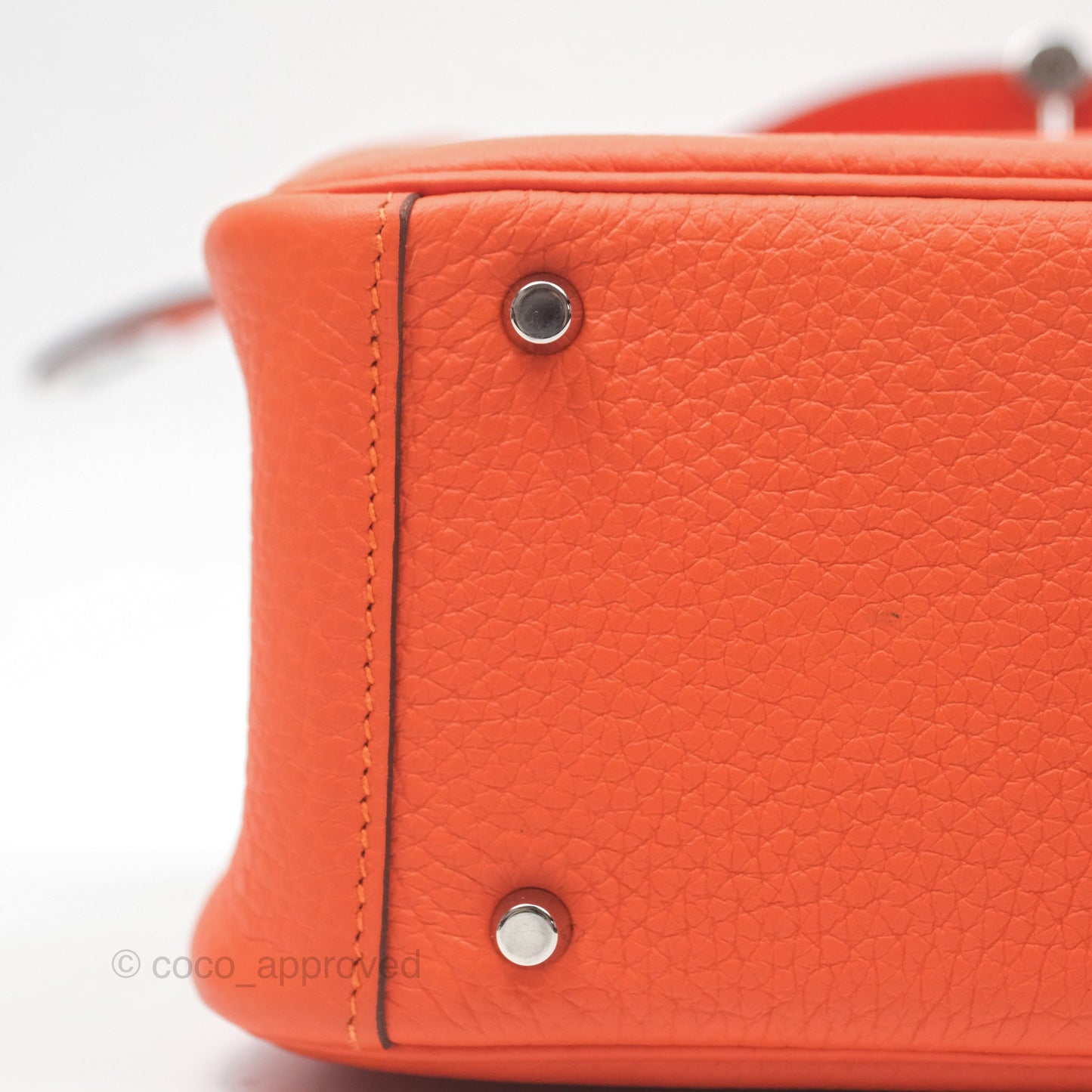 Hermès Mini Lindy 20 Clemence Palladium Hardware