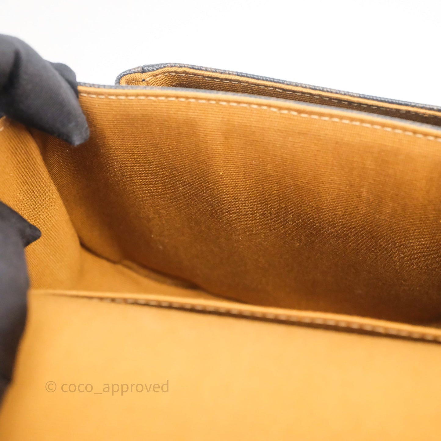Celine Medium Folco Bag Triomphe Canvas Tan