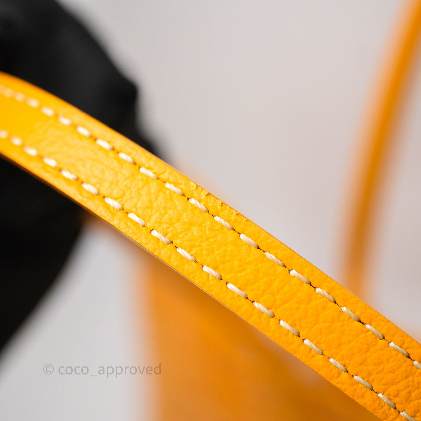 Goyard St. Louis GM Yellow Goyardine Canvas
