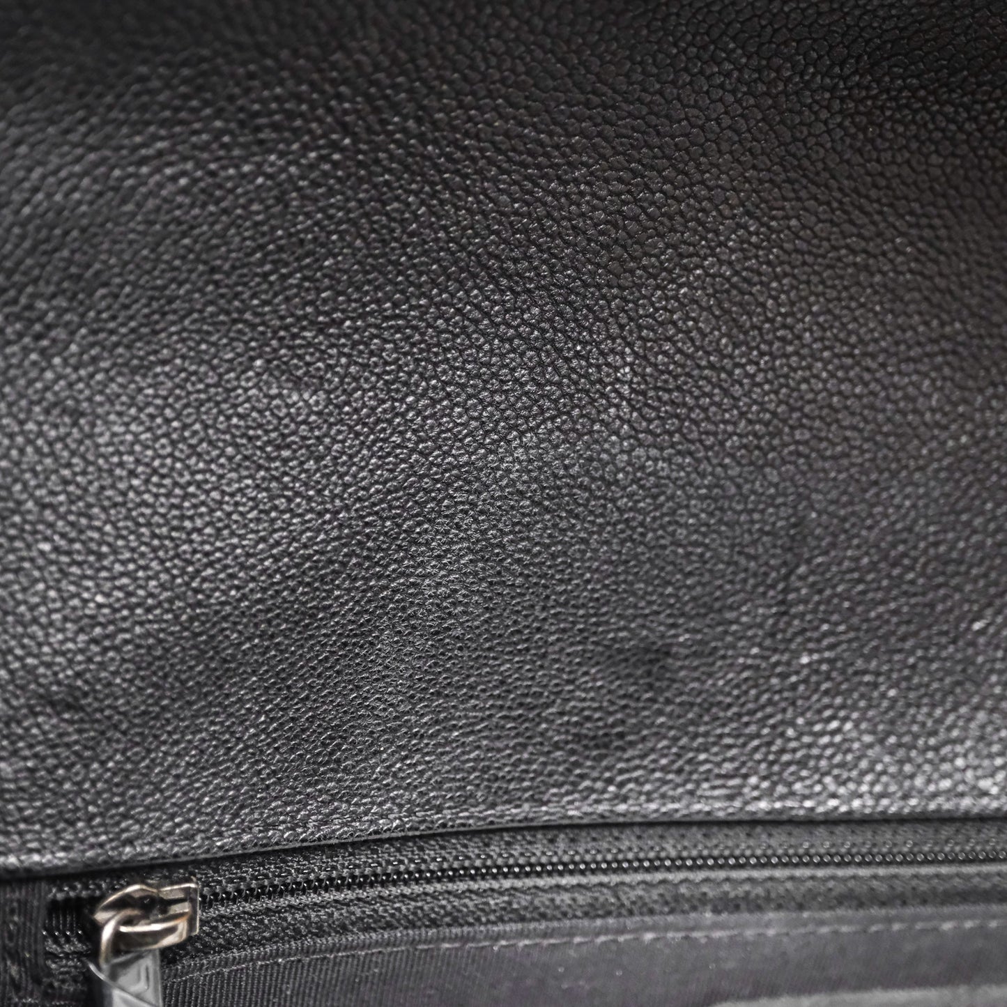 Chanel Quilted New Medium Boy Black Caviar Ruthenium Hardware