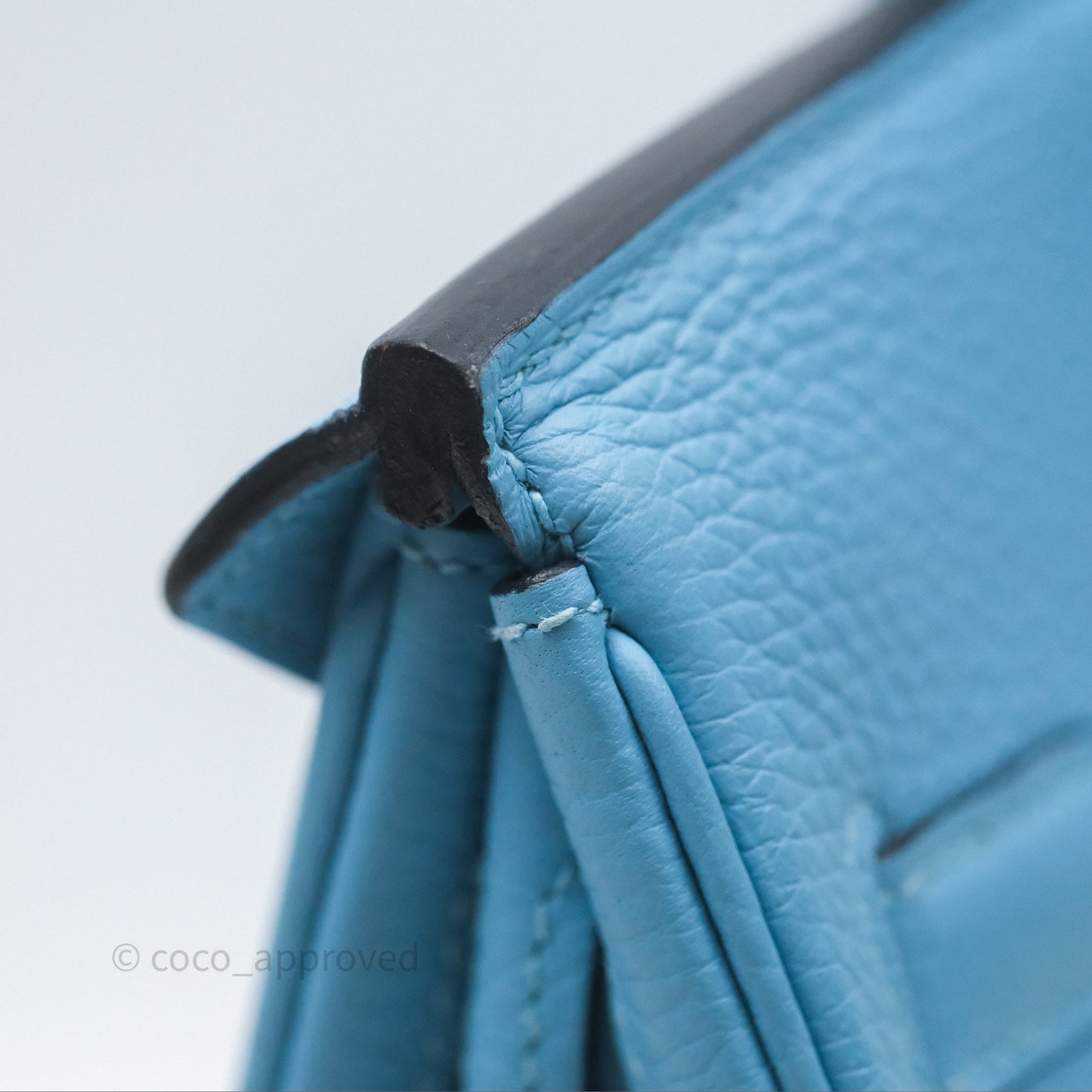 Hermès Birkin 30 Bleu De Nord Togo Palladium Hardware