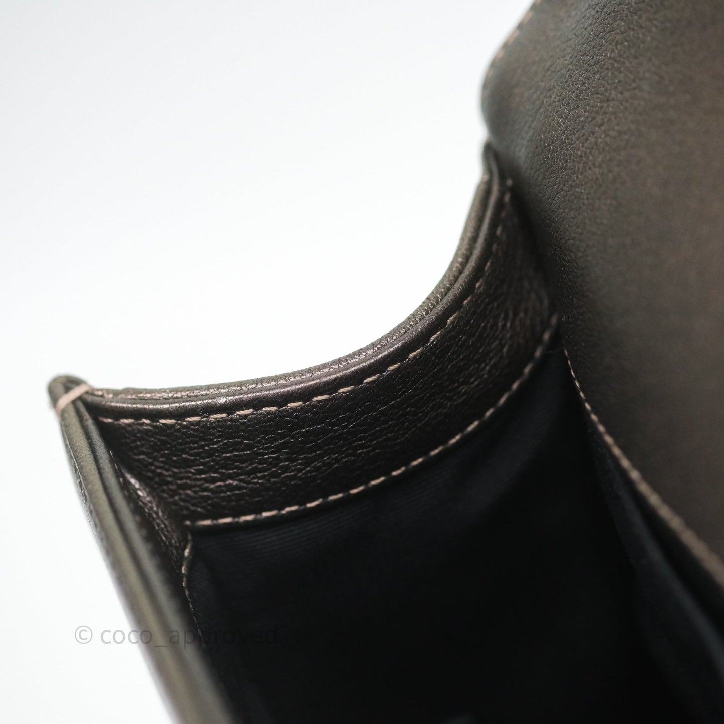 Chanel Quilted Medium Boy Iridescent Bronze Goatskin Rainbow Hardware