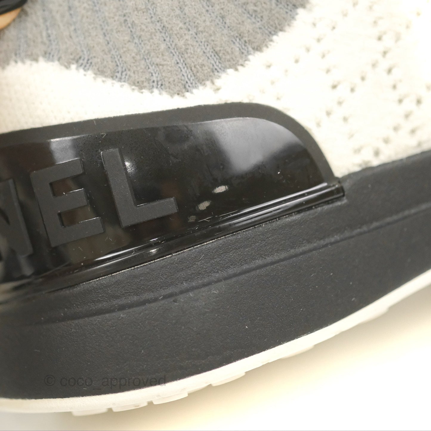 Chanel Sneakers Black/White Size 39