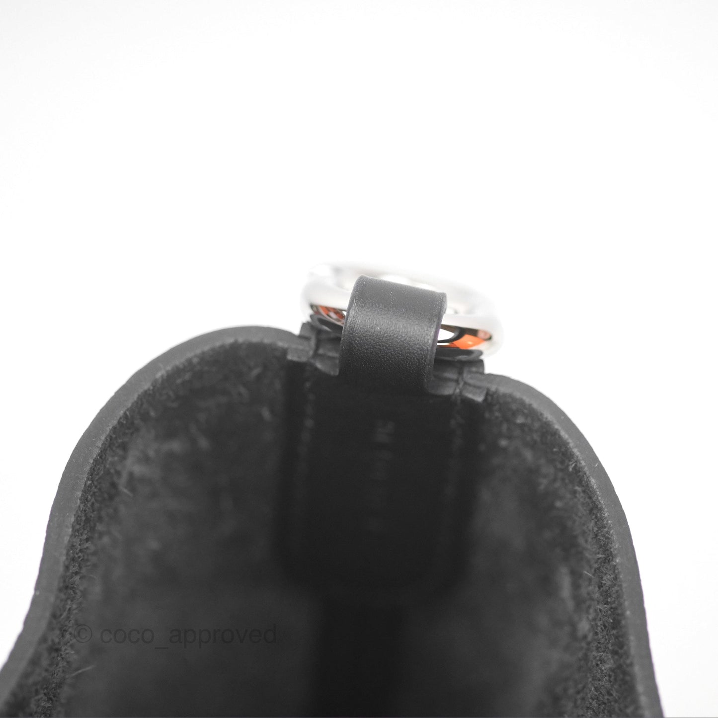 Hermès In-The-Loop 23 Noir 89 Clemence Palladium Hardware