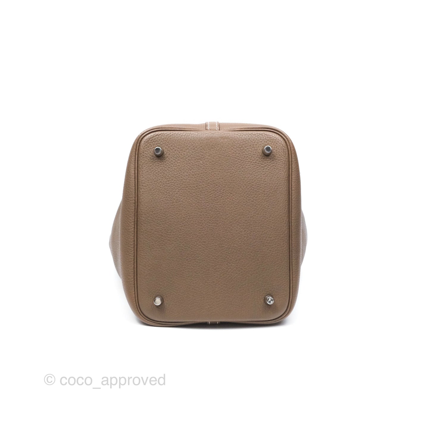Hermès Picotin Lock 22 Etoupe Clemence Palladium Hardware