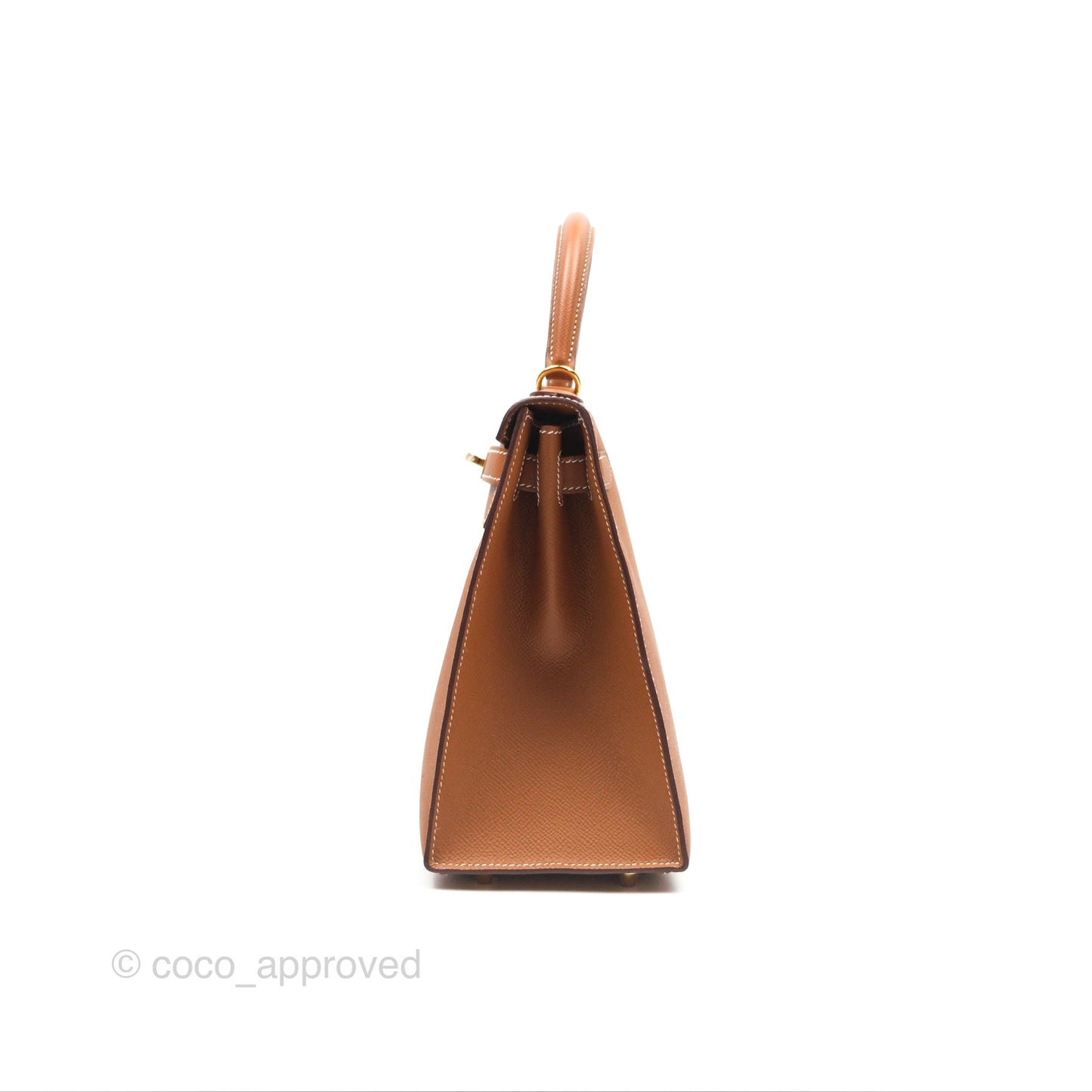 Hermès Kelly Sellier 28 Gold 37 Epsom Gold Hardware