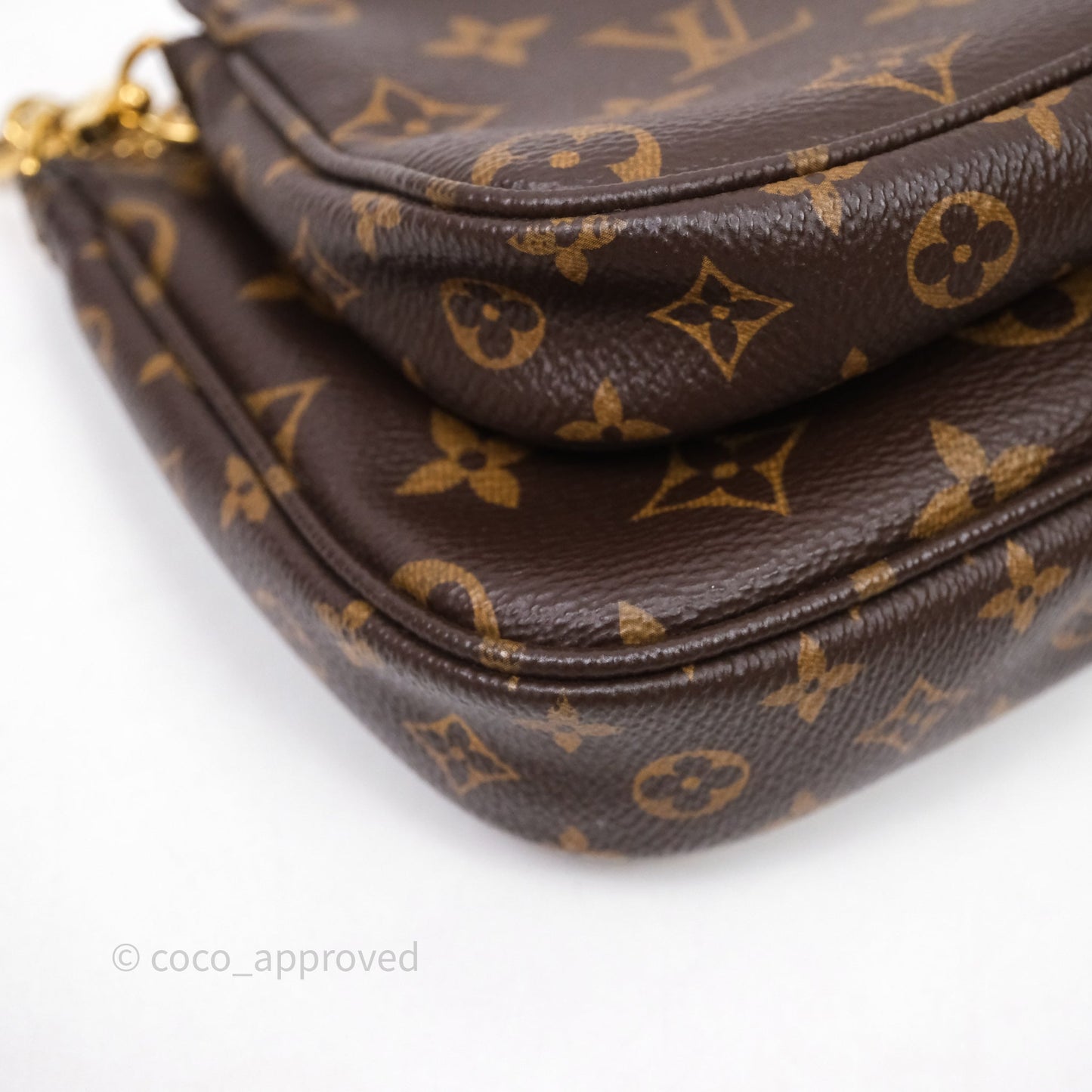 Louis Vuitton Multi Pochette Accessories Pink Monogram Canvas