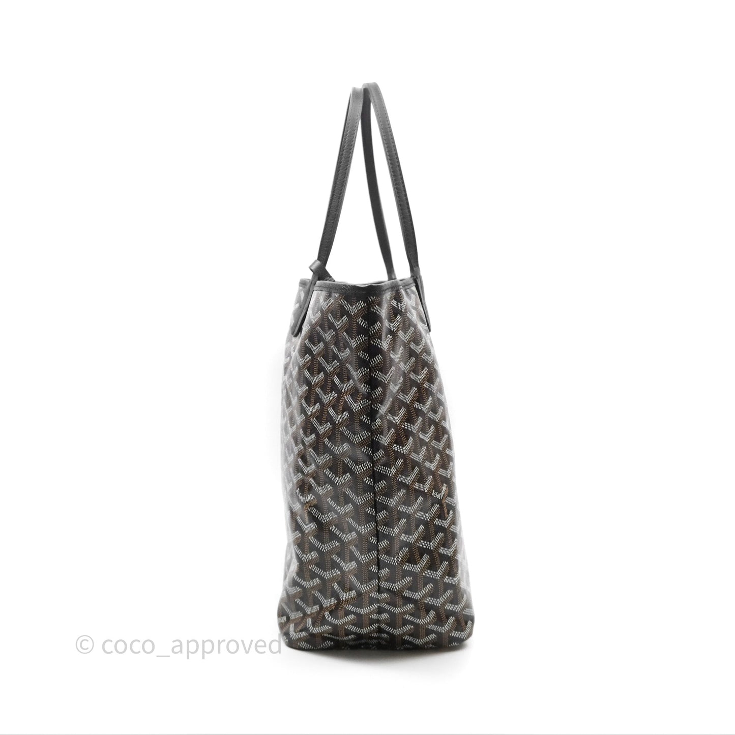 Goyard Saint Louis Tote Bag PM⁣⁣⁣⁣⁣⁣⁣⁣⁣⁣⁣⁣⁣⁣⁣⁣⁣⁣⁣⁣ Black Noir Canvas