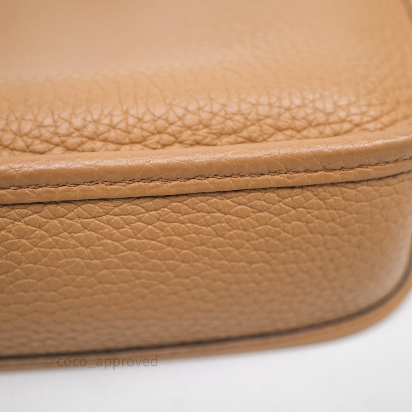 Hermès Mini Evelyne 16 Chai 0M Clemence Gold Hardware