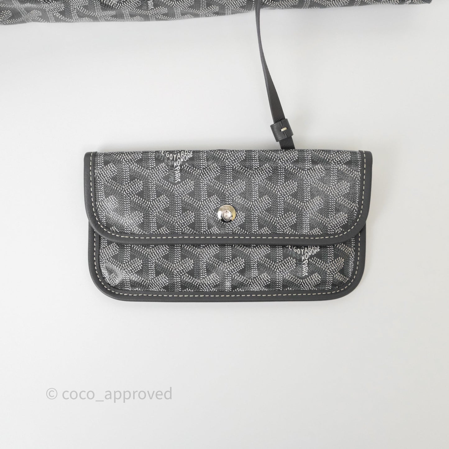 Goyard Bohème Hobo Bag Grey Goyardine Canvas