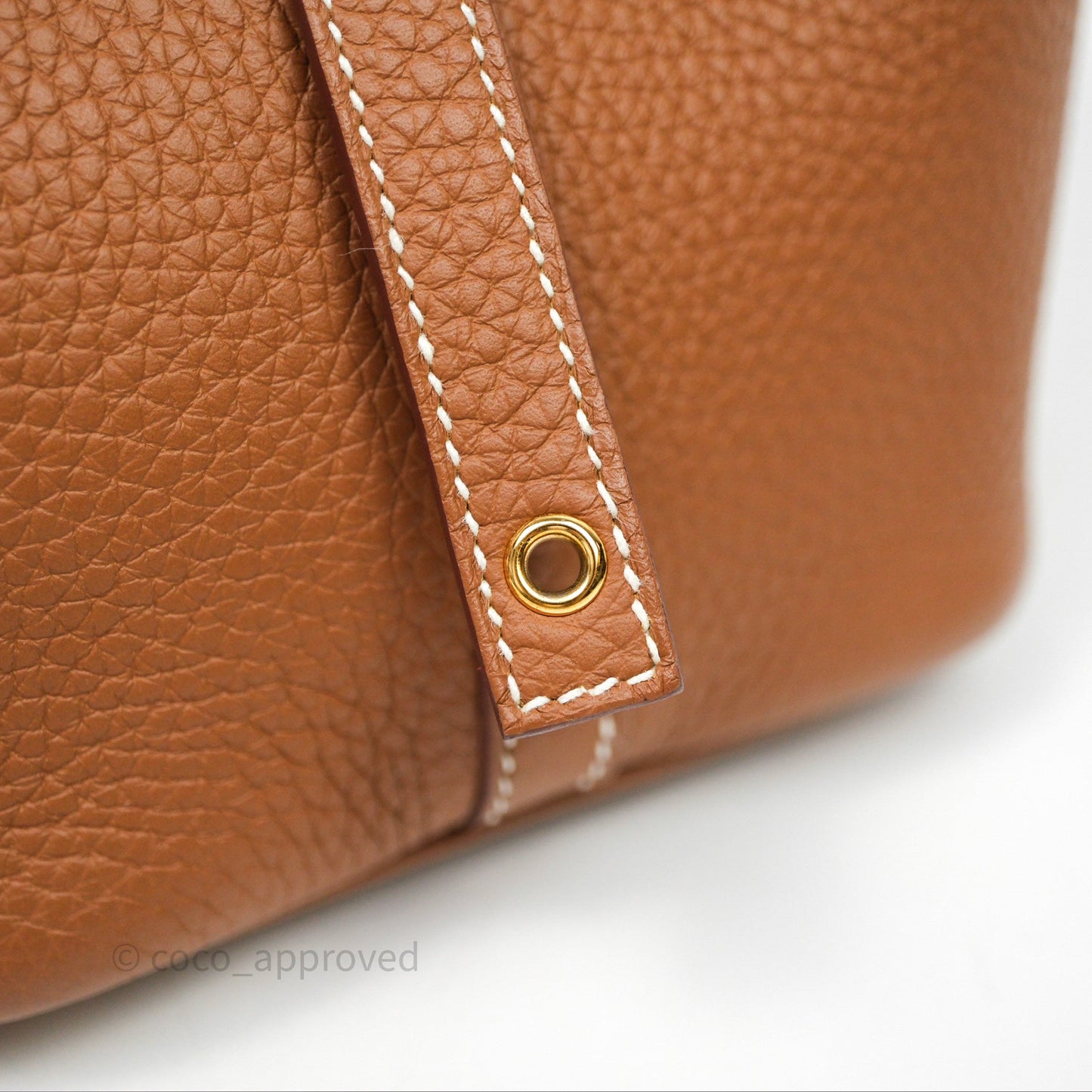 Hermès Picotin 18 Gold Clemence Gold Hardware