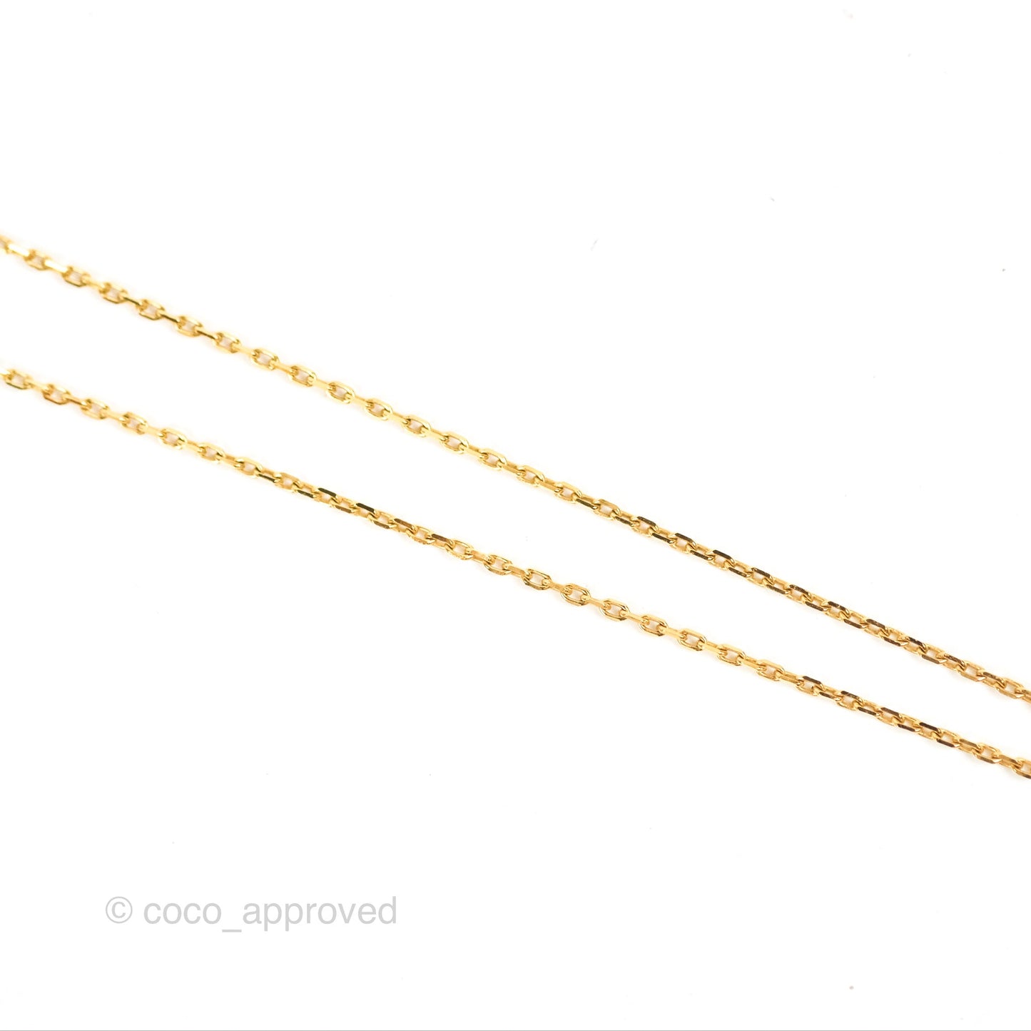 Hermès O'Maillon Pendant Rose Azalee Swift Gold Tone