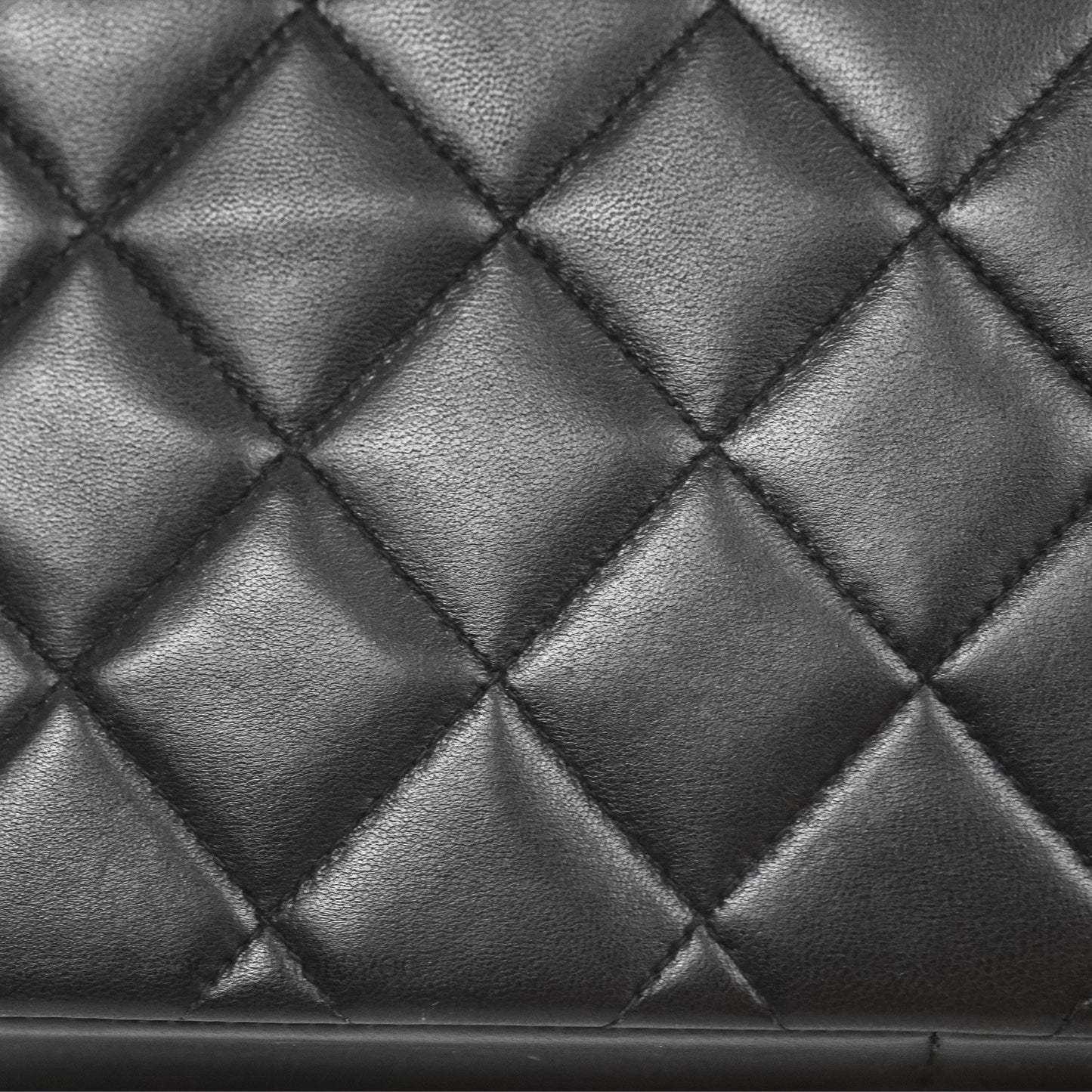 Chanel Vintage Quilted Medium Classic Diana Flap Bag Black Lambskin 24K Gold Hardware