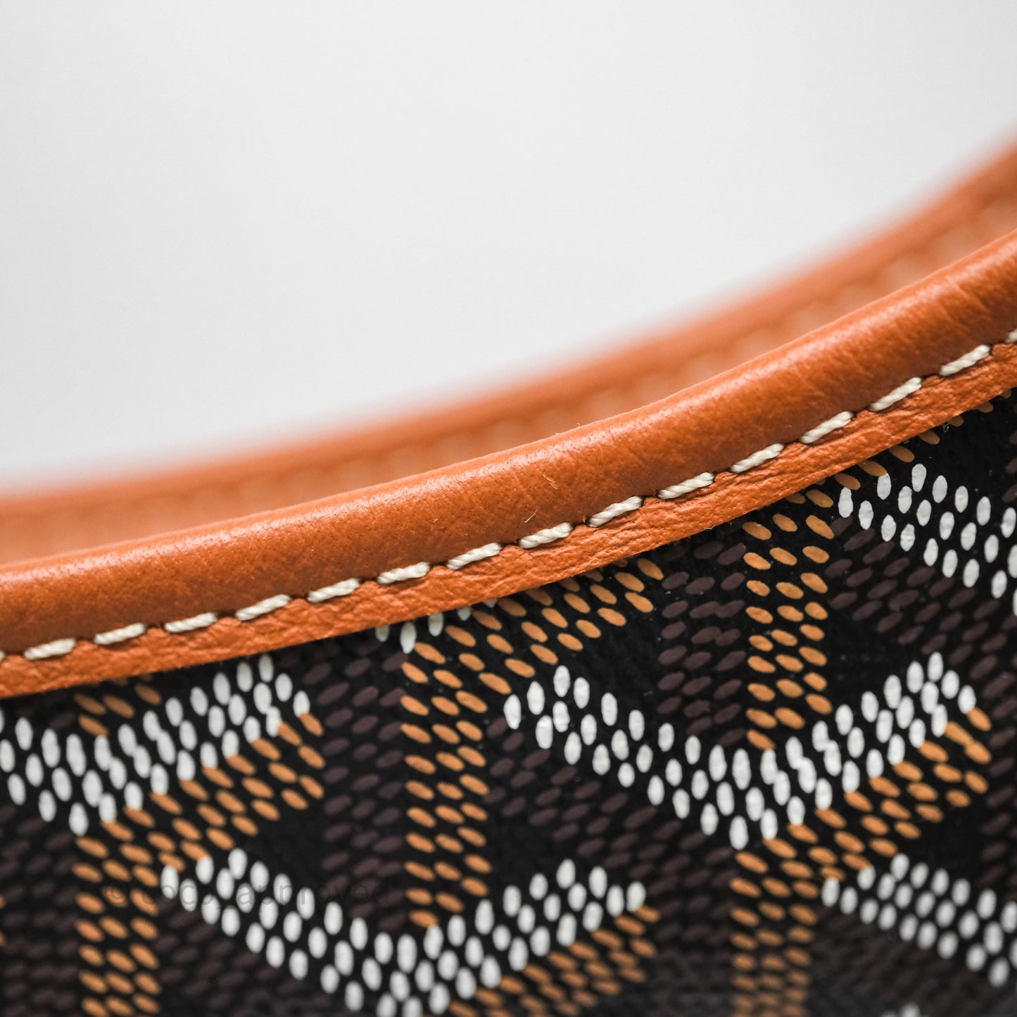 Goyard Bohème Hobo Bag Black & Tan