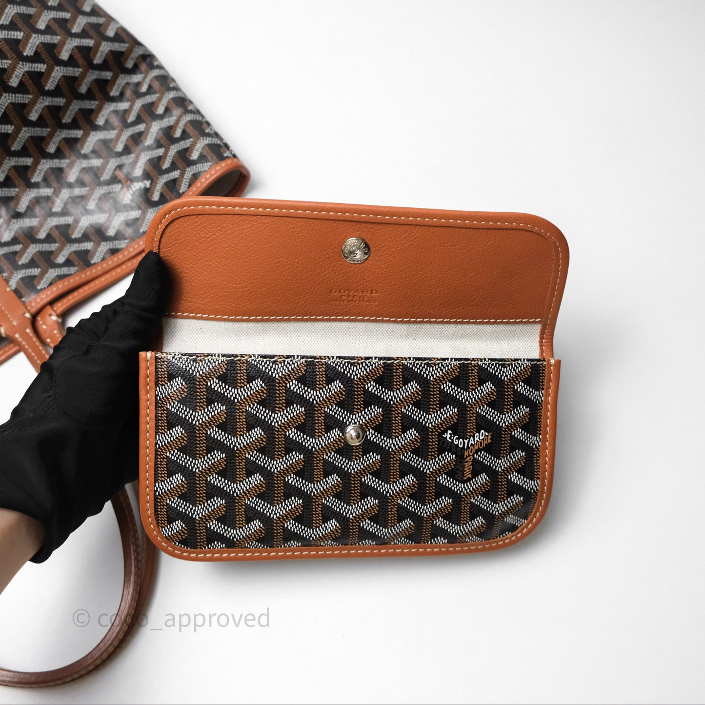 Goyard Saint Louis Tote PM⁣⁣⁣⁣⁣⁣⁣⁣⁣⁣⁣⁣⁣⁣⁣⁣⁣⁣⁣⁣ Black/Tan