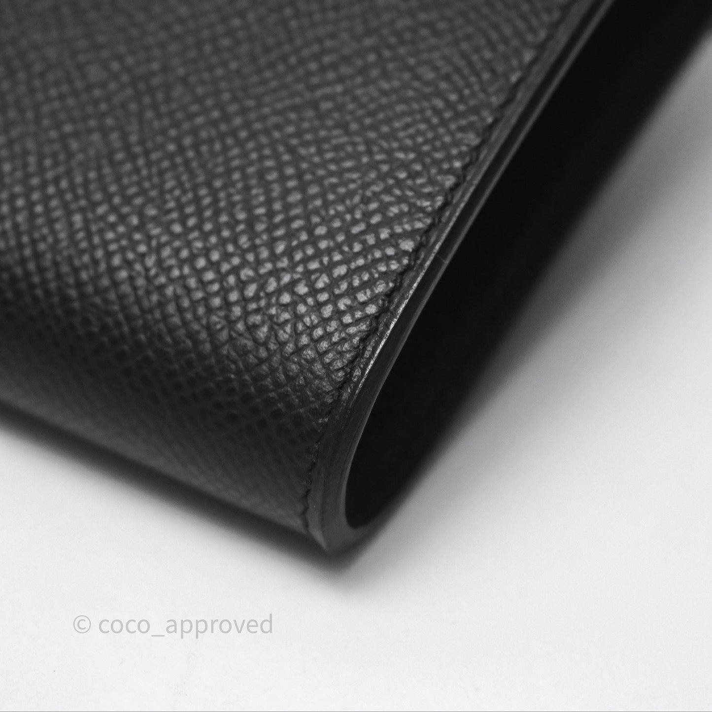 Hermès Kelly To Go Wallet Noir 89 Black Epsom Gold Hardware