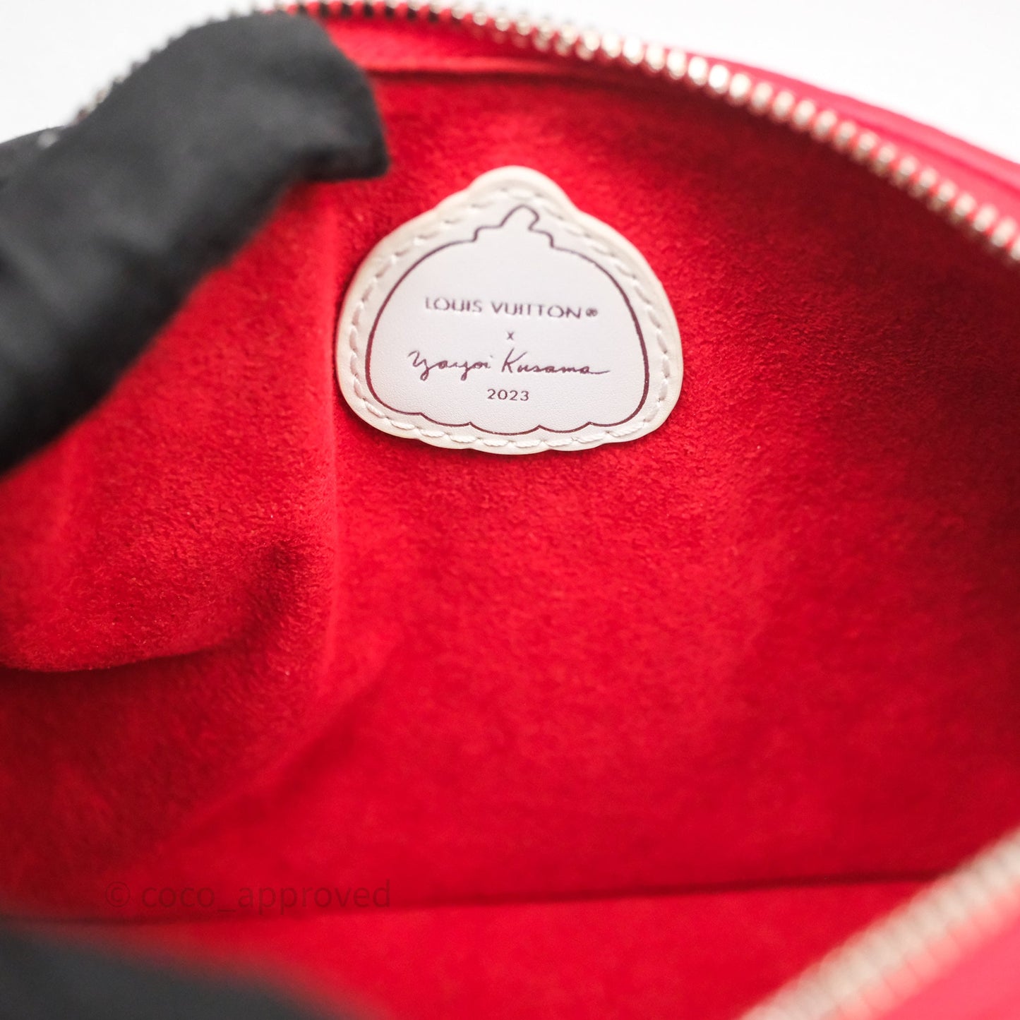 Louis Vuitton x Yayoi Kusama Speedy Bandoulière 20 Red