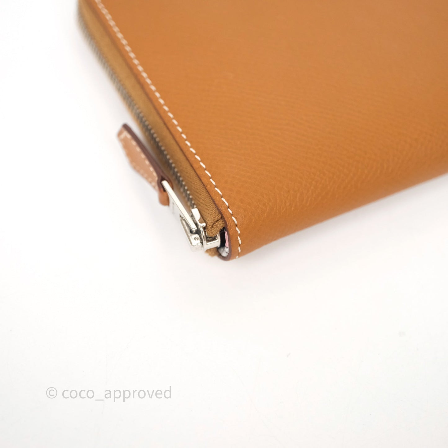 Hermès Silk In Classique Long Wallet Gold Epsom