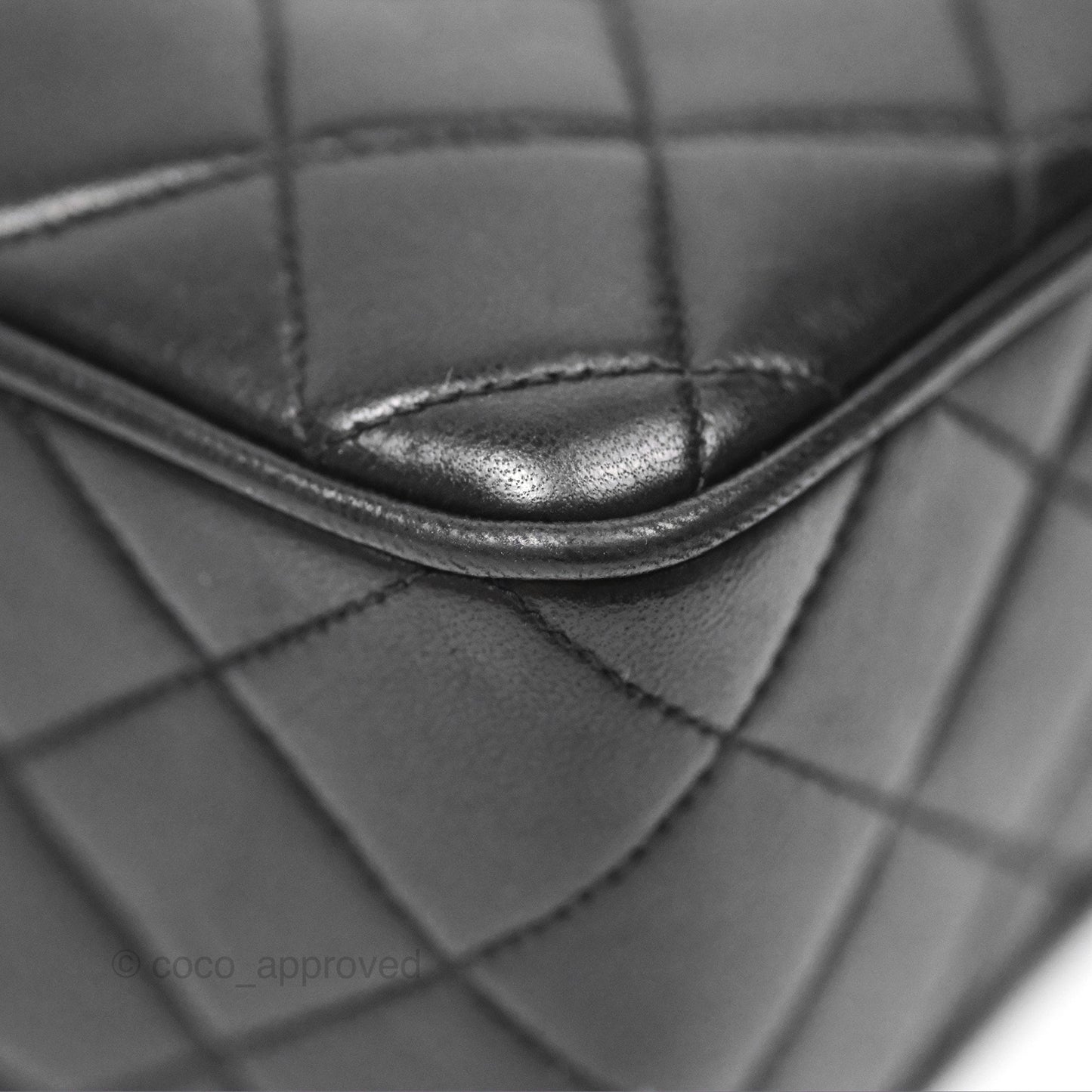 Chanel Vintage Camera Bag Black Lambskin 24K Gold Hardware