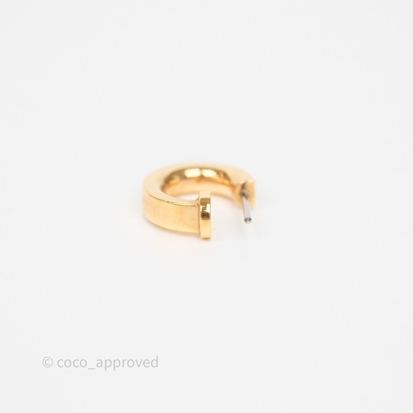 Hermès O'Kelly Earrings Nata I2 Swift Rose Gold Hardware