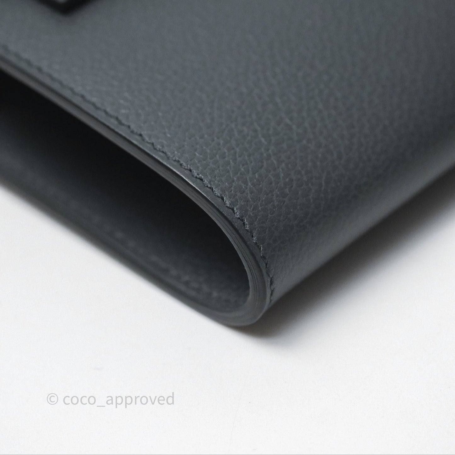 Hermès Kelly To Go Wallet Gris Misty H0 Evercolor Palladium Hardware