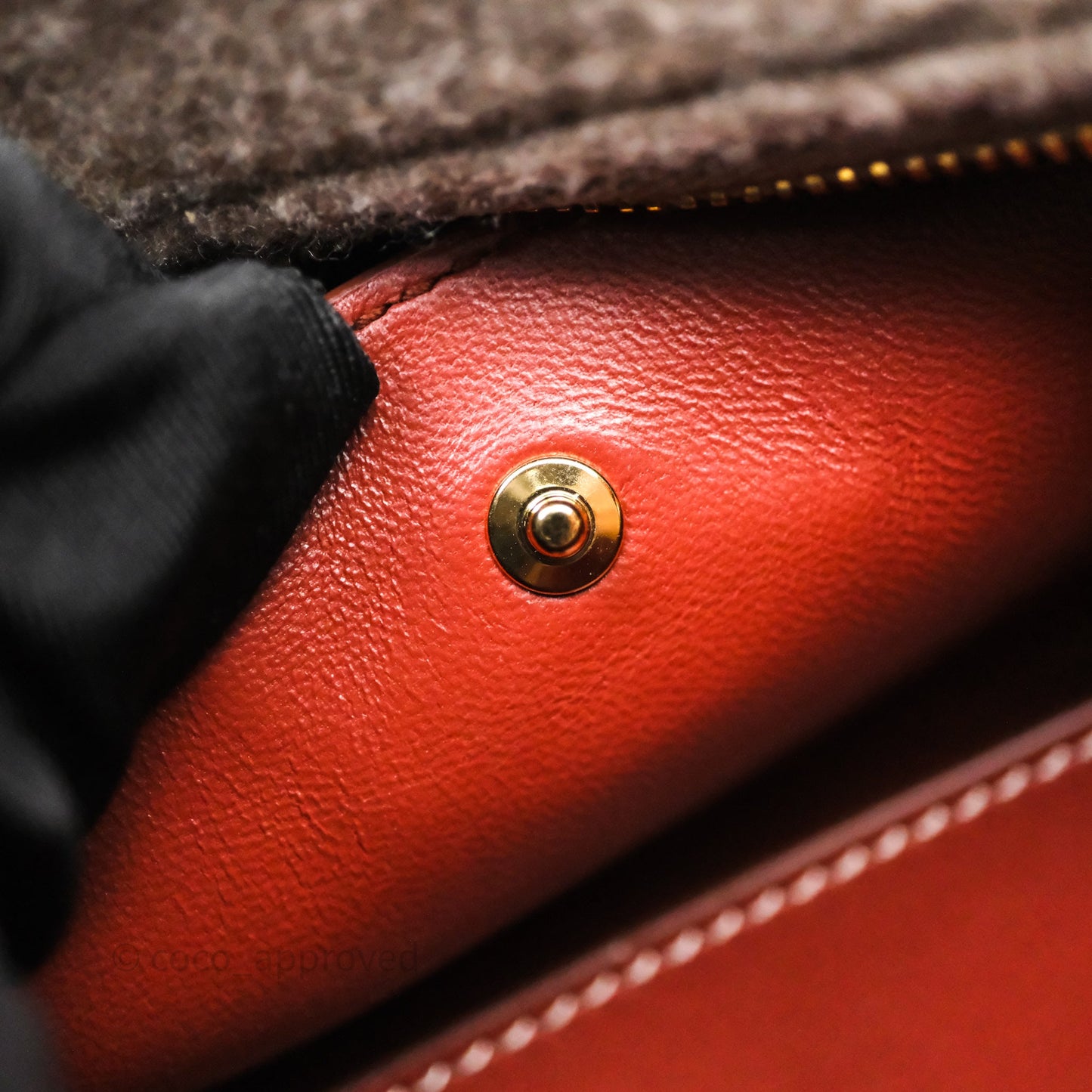 Loro Piana Extra Bag L27 Natural Brown/Deep Kummel Cashmere