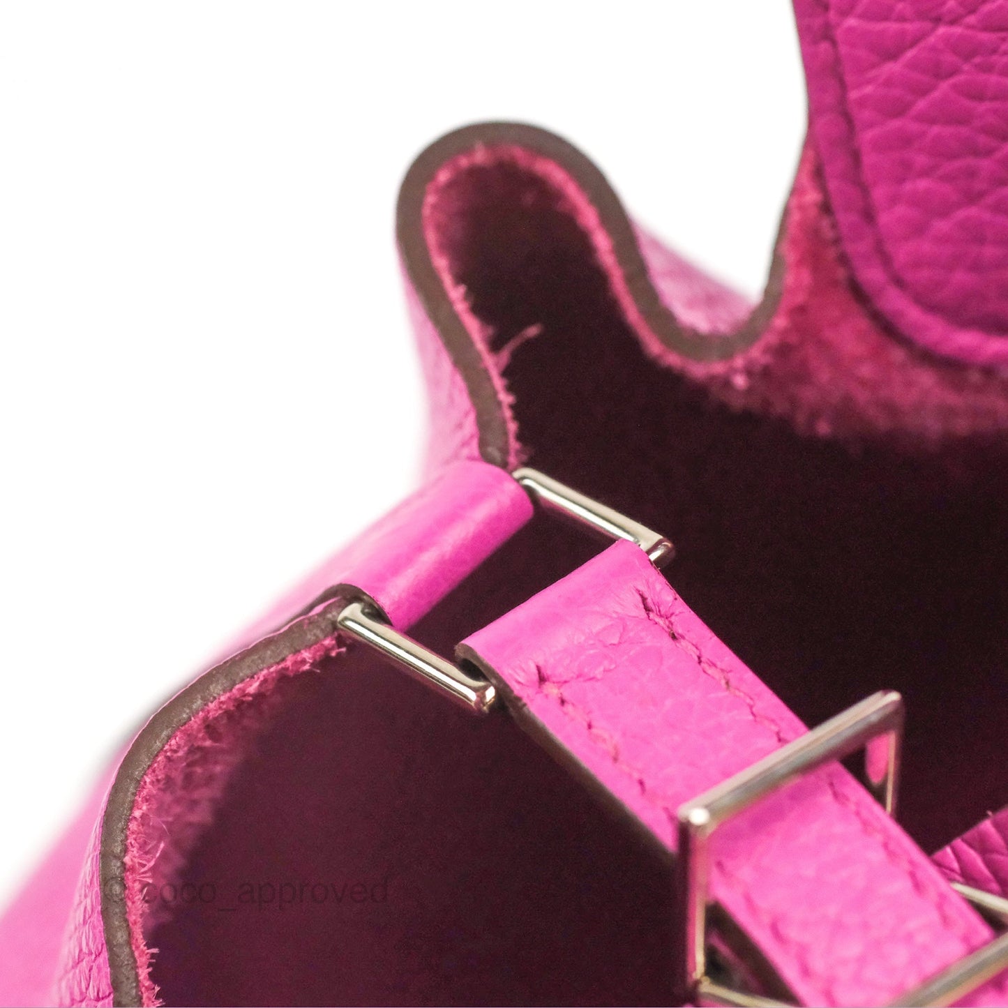 Hermès Picotin 22 Magnolia Clemence Palladium Hardware