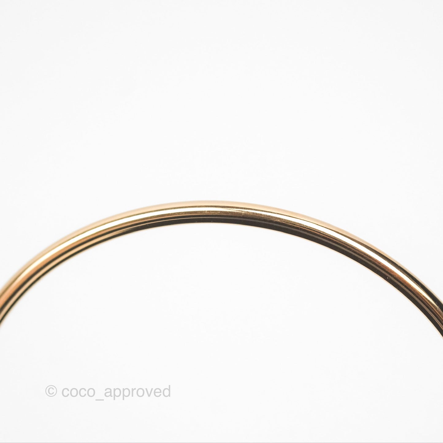 Cartier Small Juste Un Clou Bracelet Rose Gold Size 15