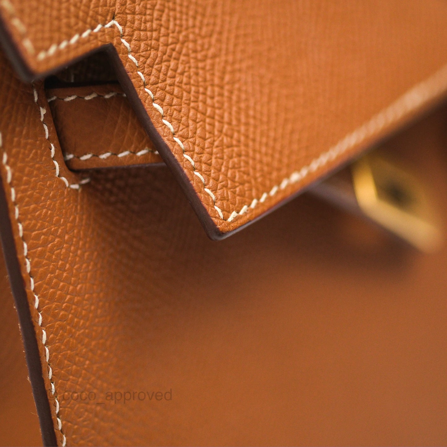 Hermès Kelly 25 Sellier Gold 37 Epsom Gold Hardware