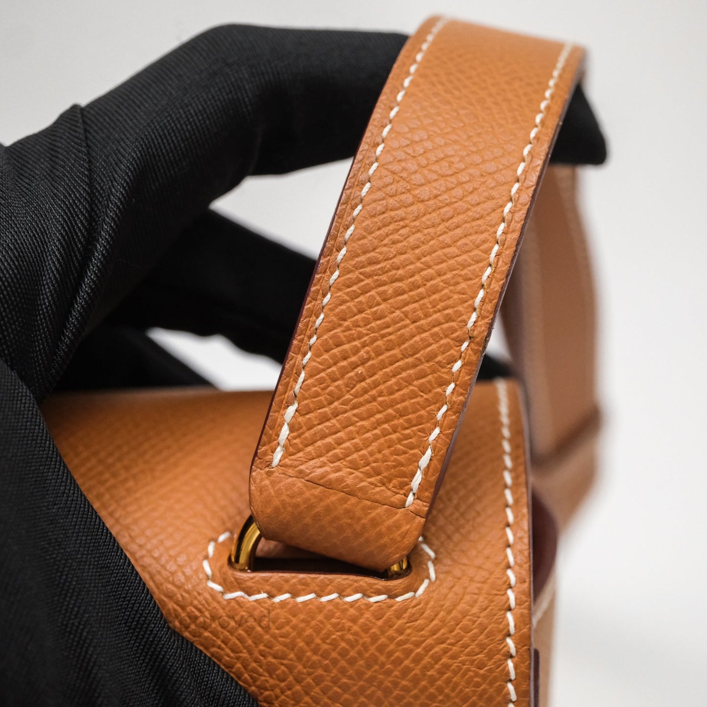 Hermès Della Cavalleria Mini Bag Gold 37 Epsom Gold Hardware
