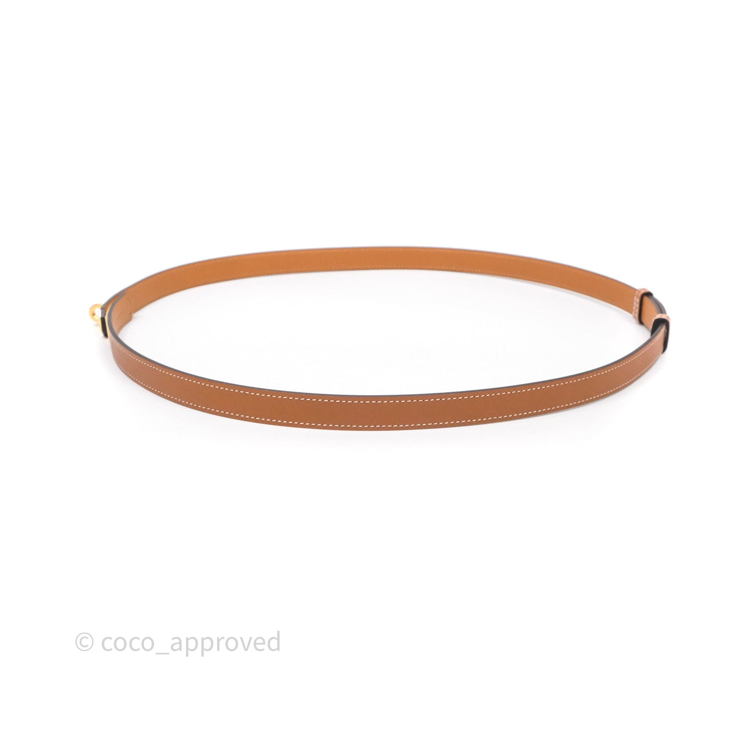 Hermès Kelly Buckle Belt Gold Epsom Gold Hardware