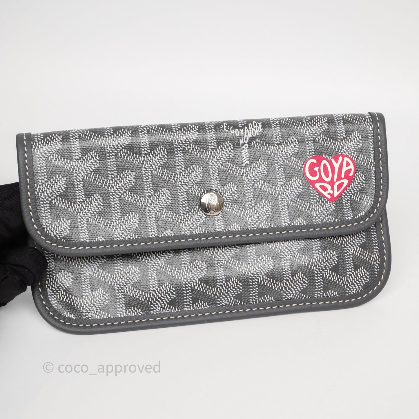 Goyard Bohème Hobo Bag Grey Goyardine Canvas