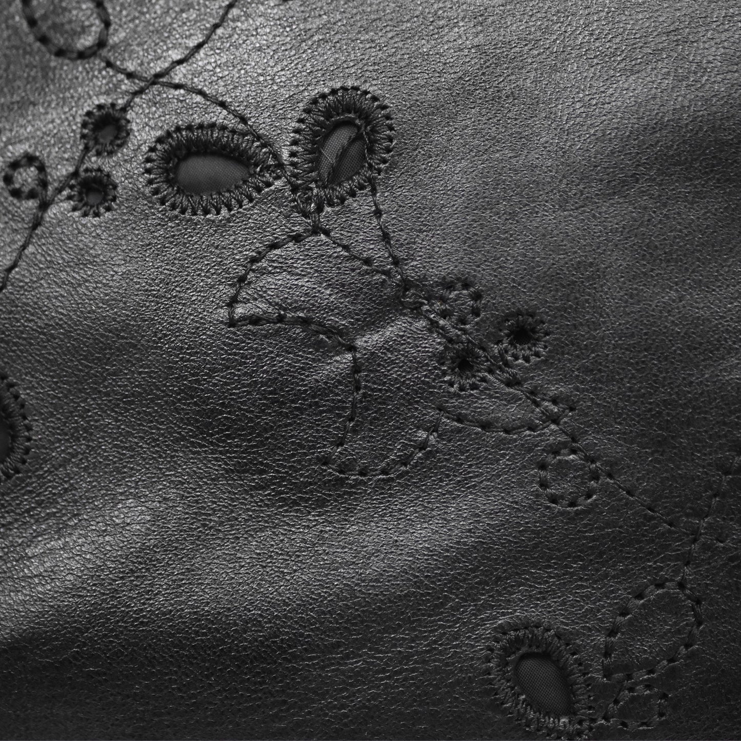 Chanel Embroidered Butterfly Flap Black Lambskin Ruthenium Hardware